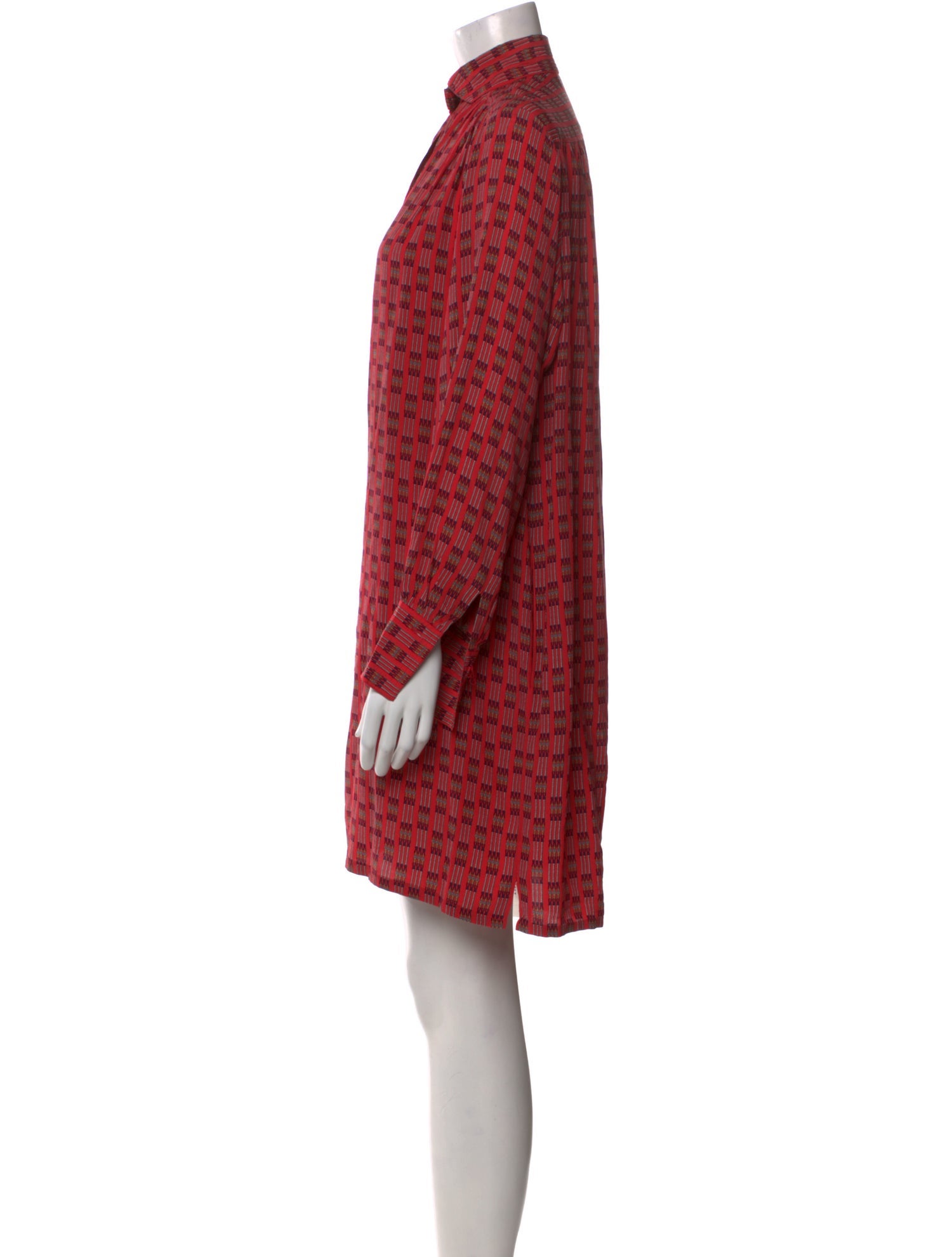 Hermès Silk Mini Dress