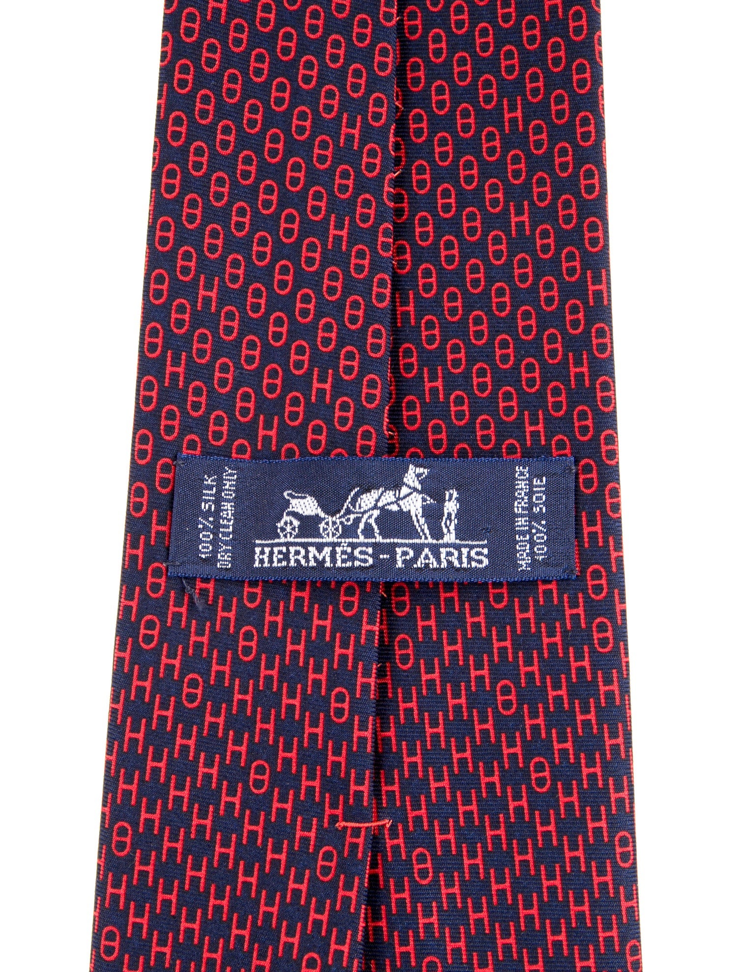 Hermès Silk Tie