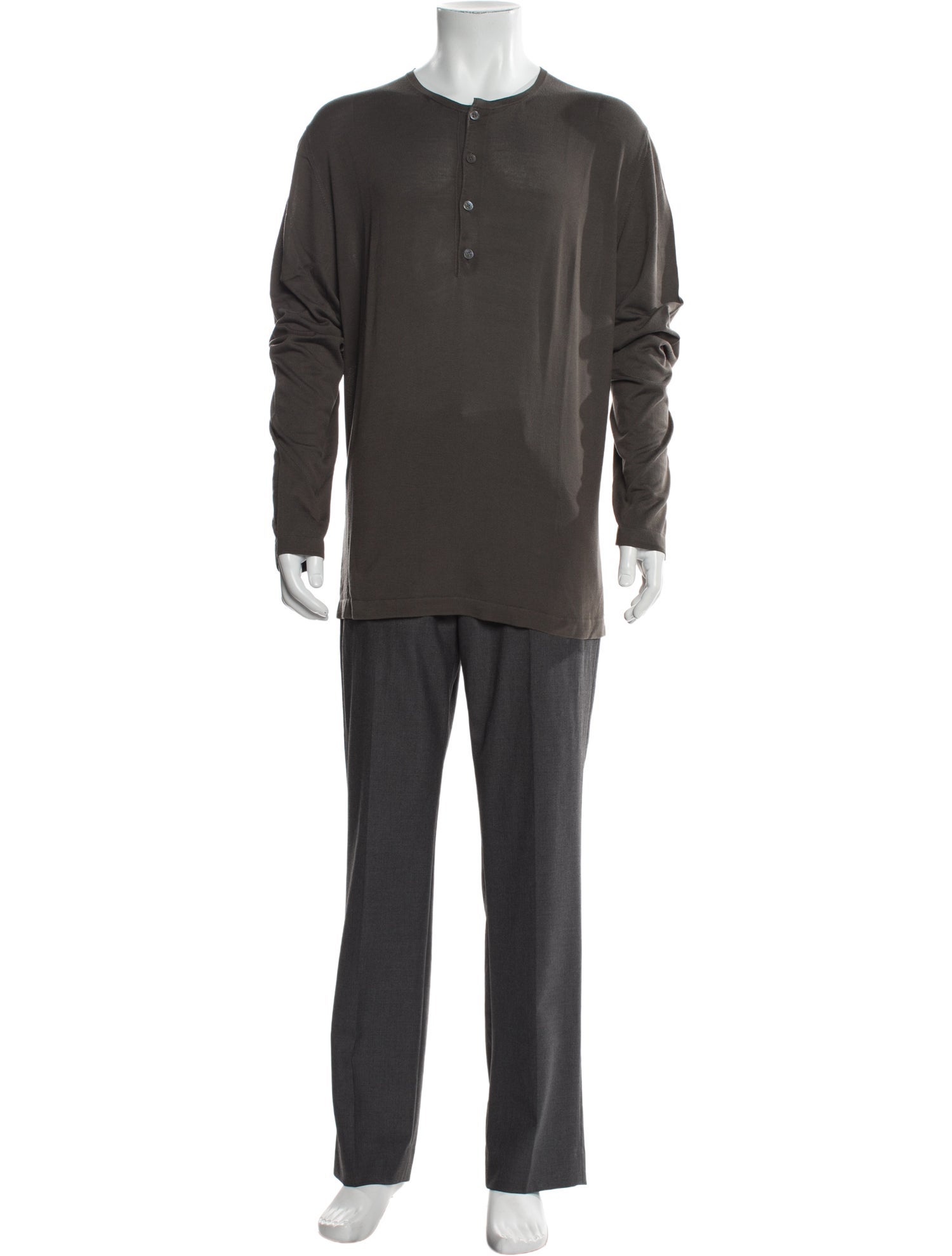 Hermès Silk Crew Neck Pullover