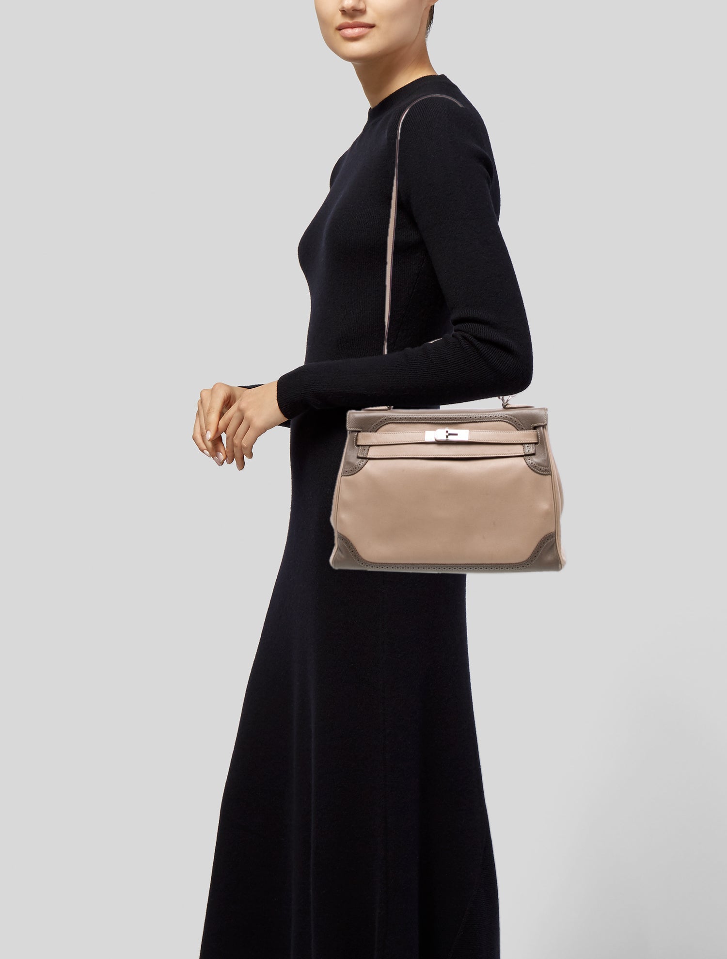 Hermès Swift Ghillies Kelly II Retourne 32 w/ Strap