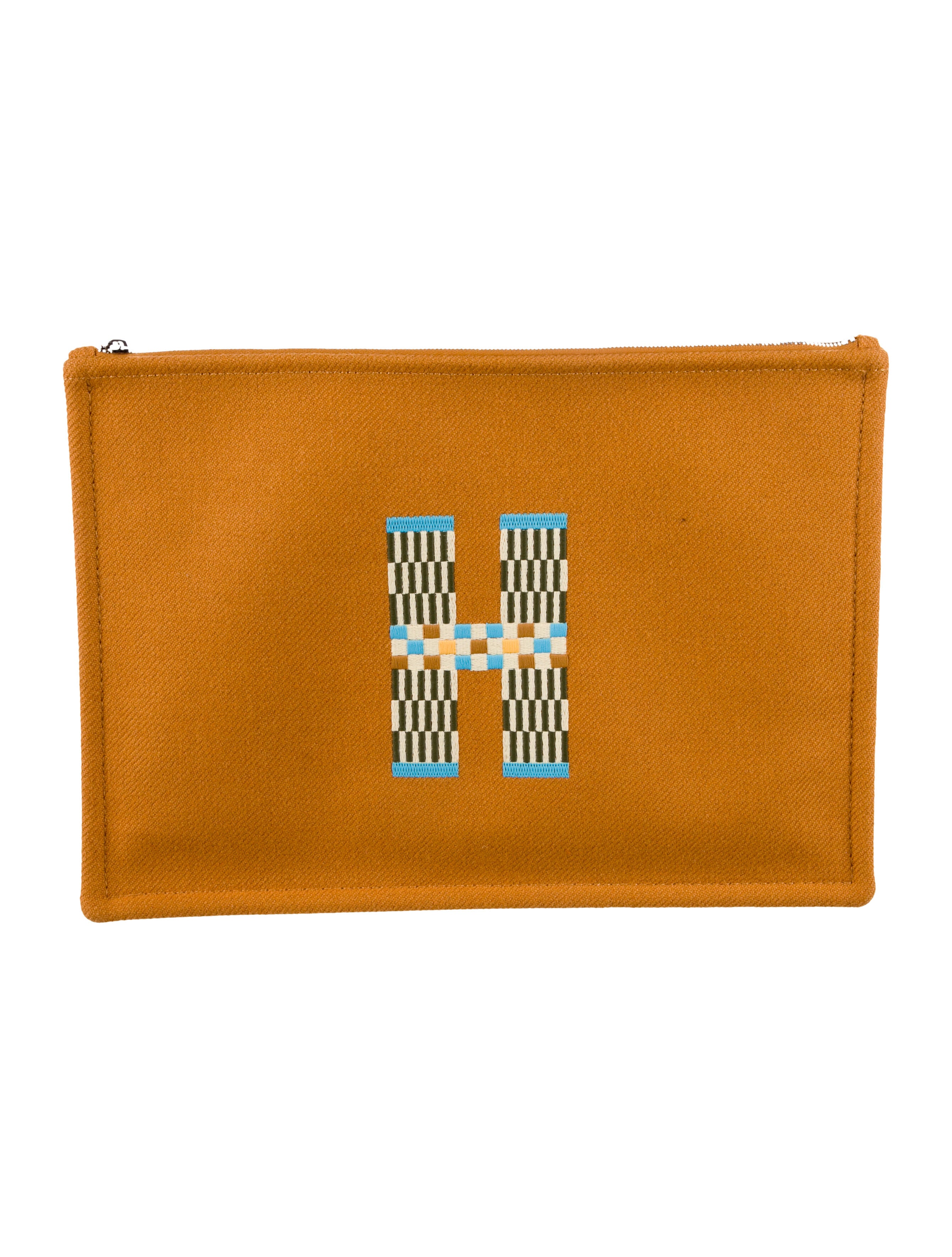 Hermès Large Flat H Natte Case