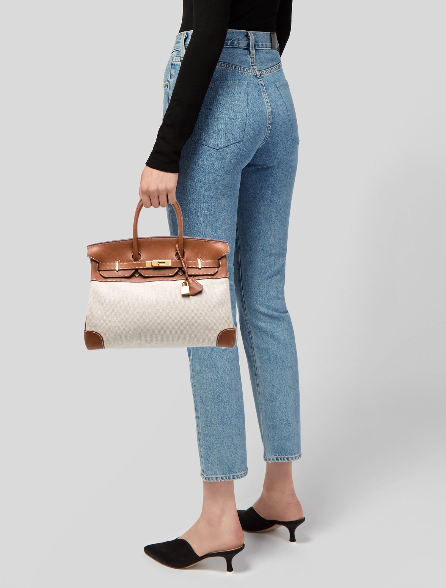 Hermès Toile & Barenia Birkin 35