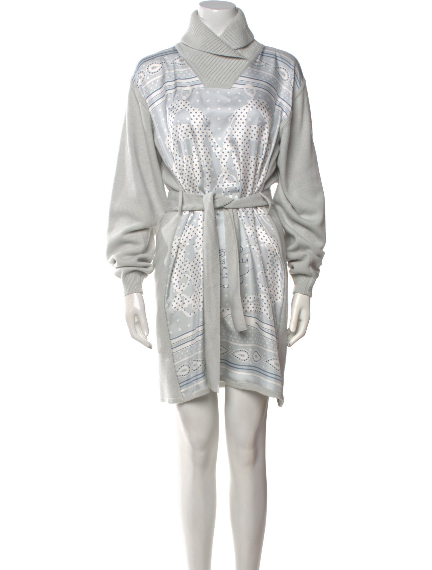 Hermès Silk Mini Dress