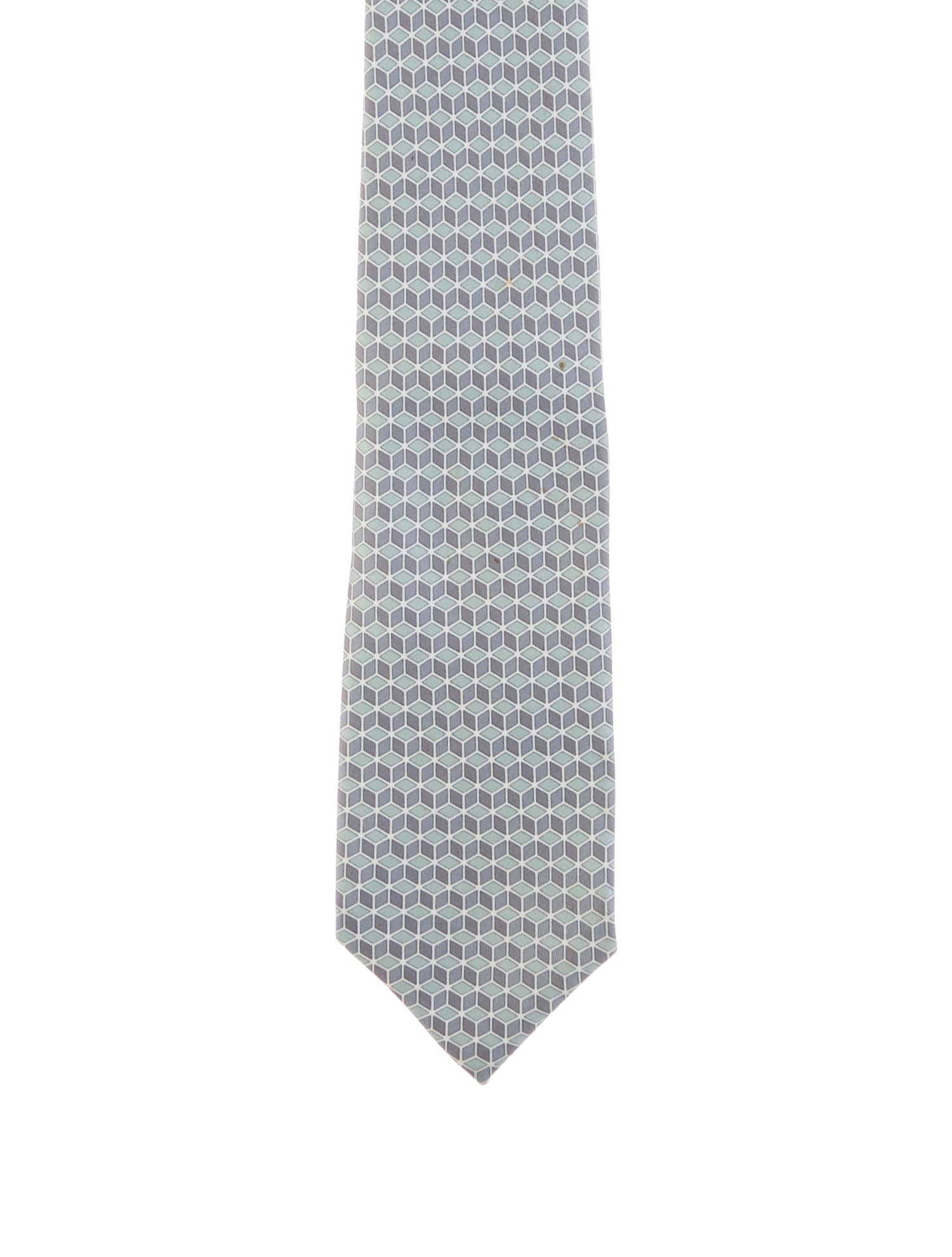 Hermès Hermès Pattern Silk Tie
