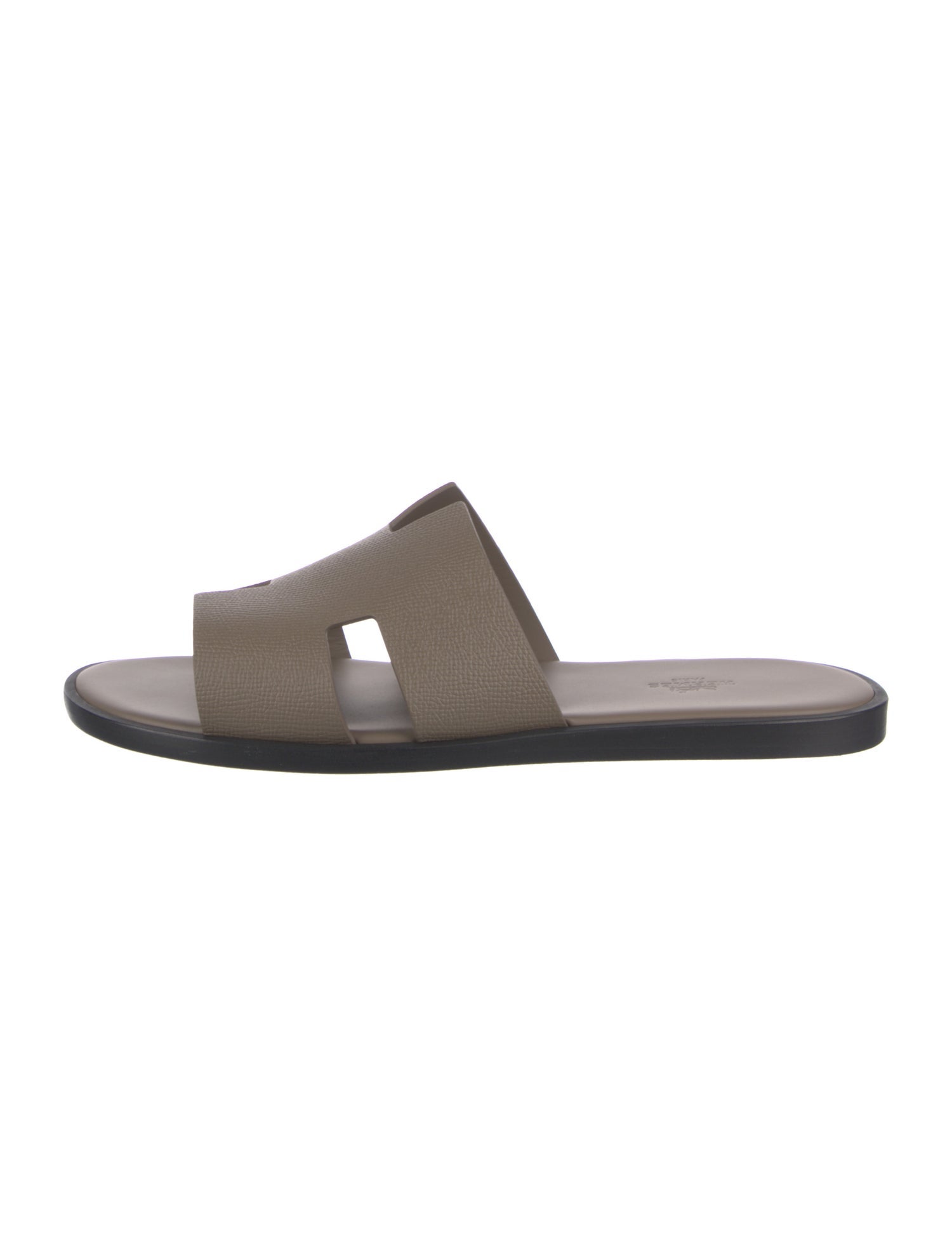 Hermès Izimr Leather Slides