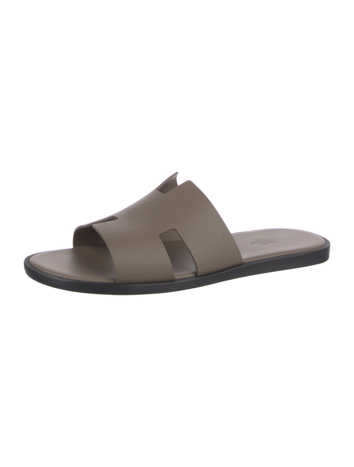 Hermès Izimr Leather Slides