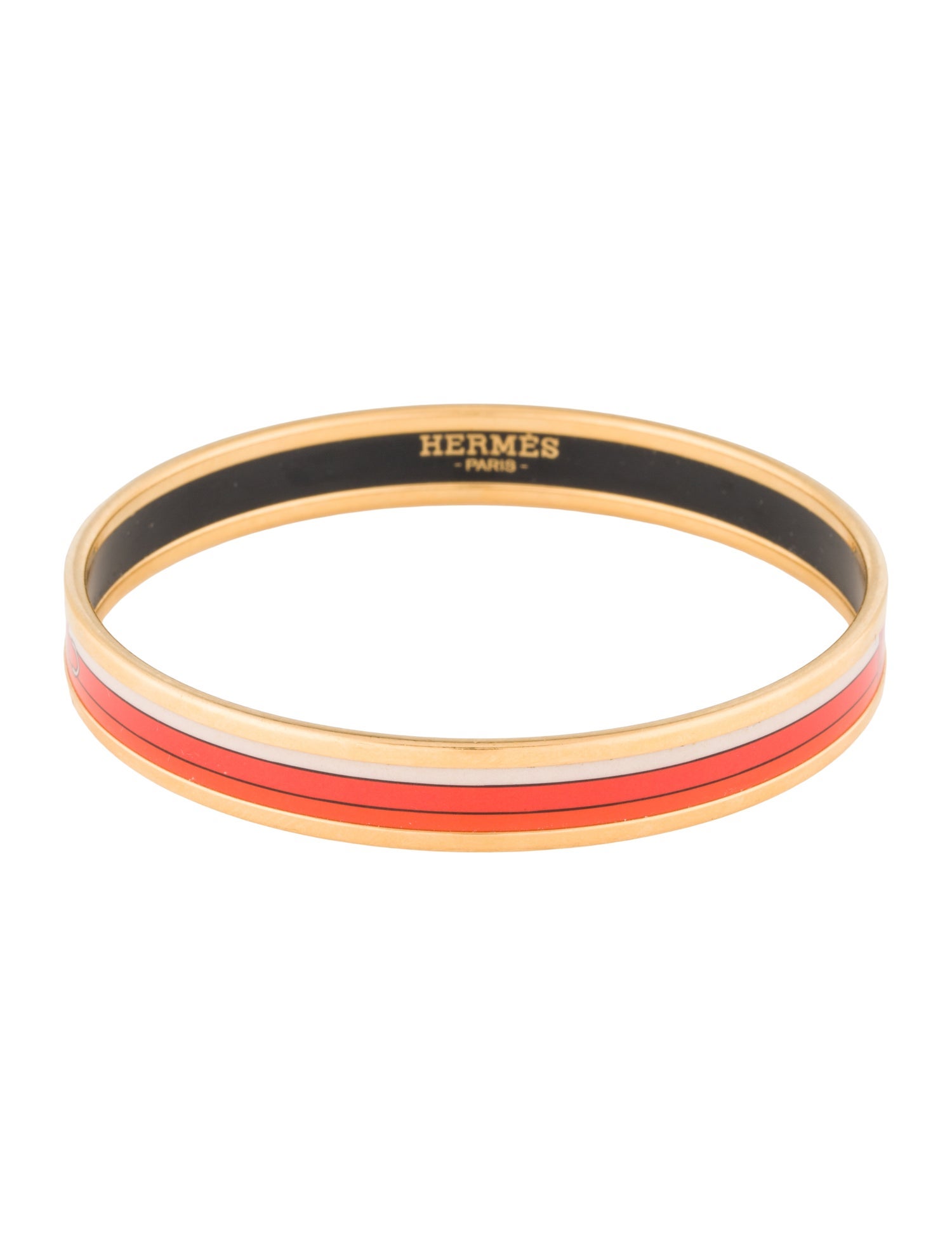 Hermès Narrow Enamel Bracelet