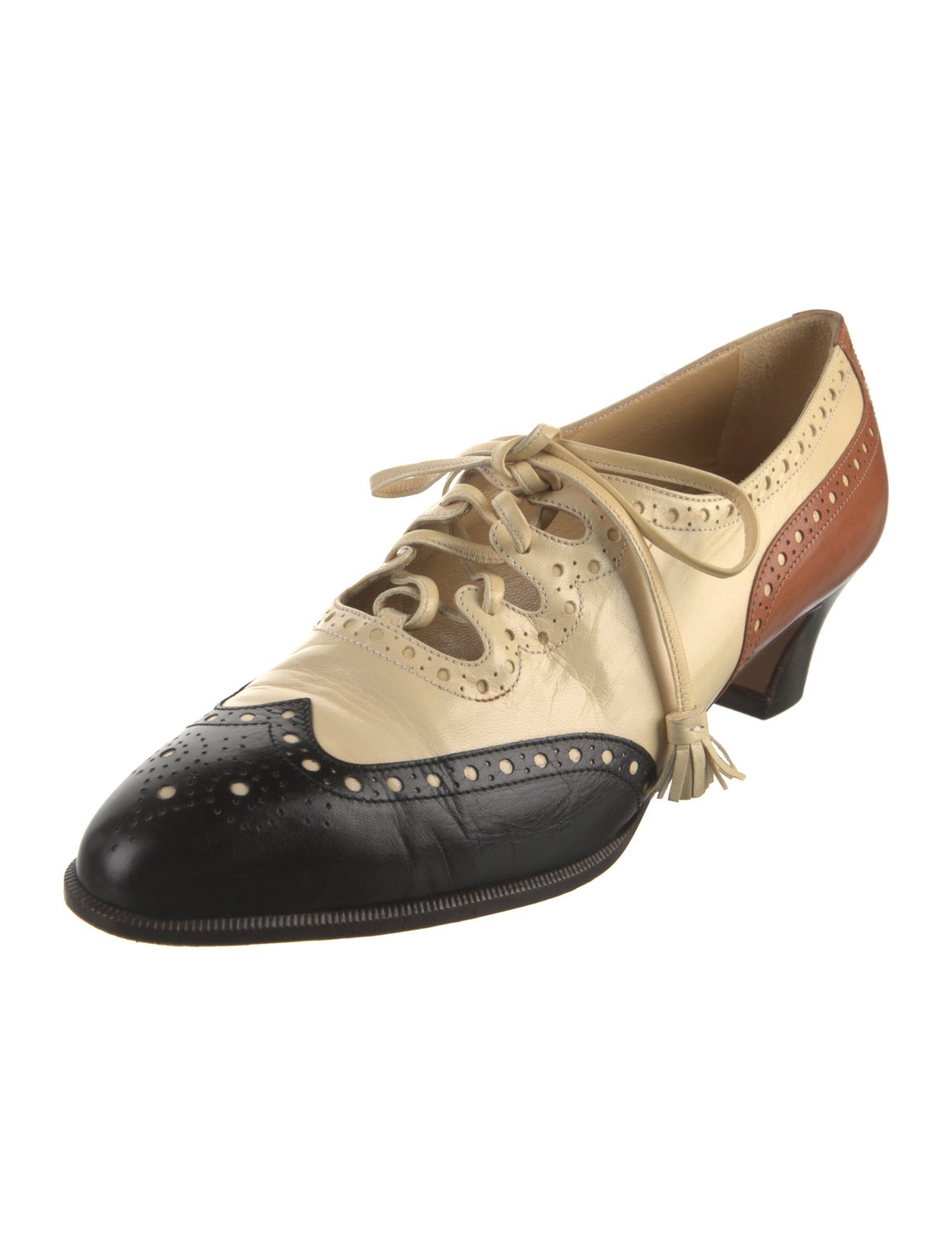 Hermès Vintage Leather Pumps