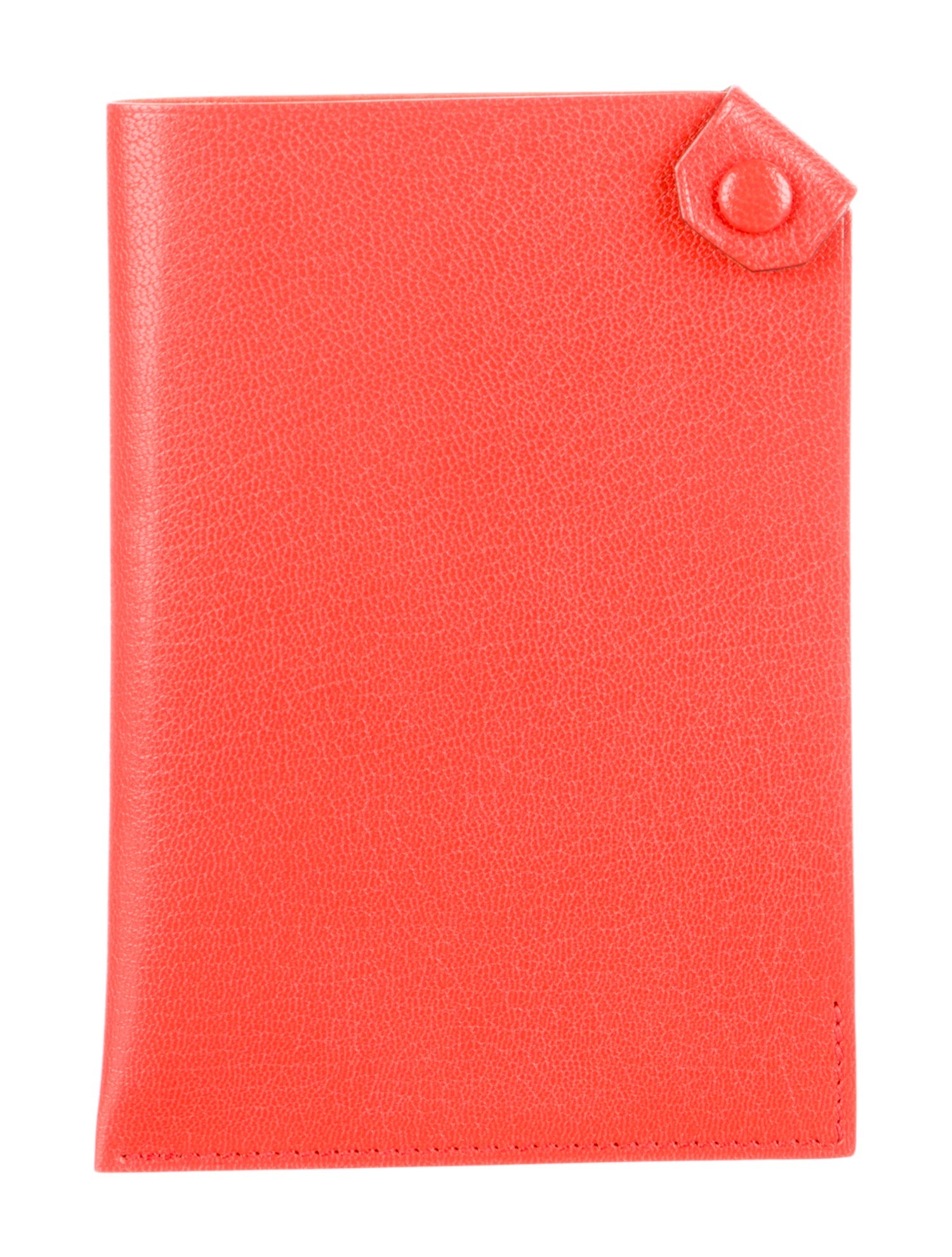 Hermès Tarmac Chevre Chamkila Passport Holder