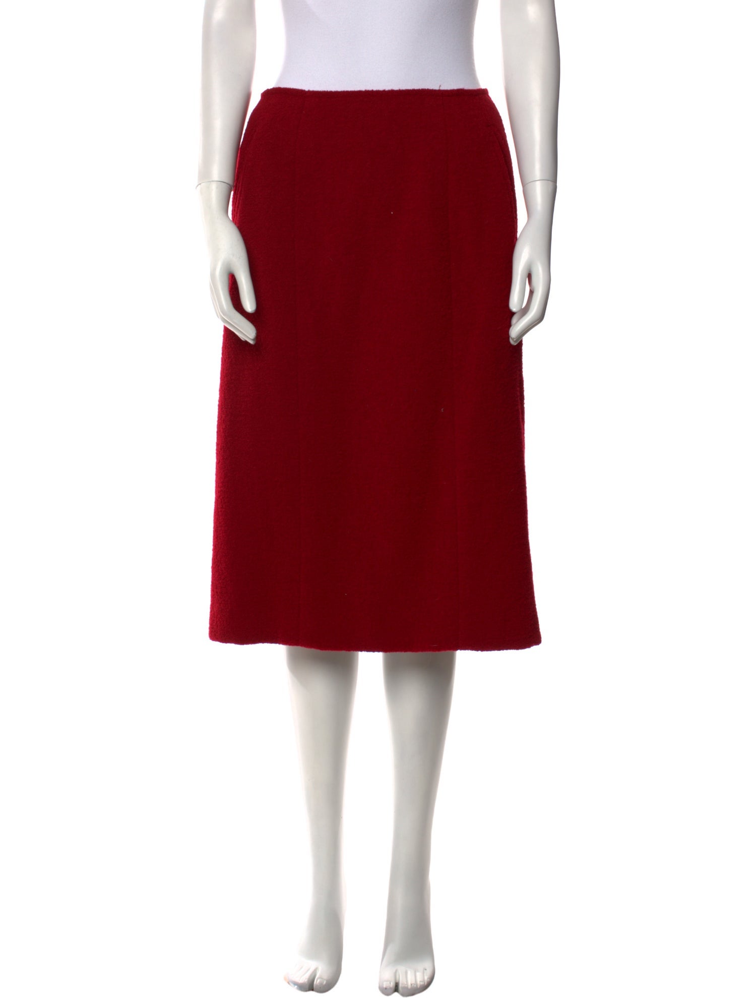 Hermès Wool Knee-Length Skirt