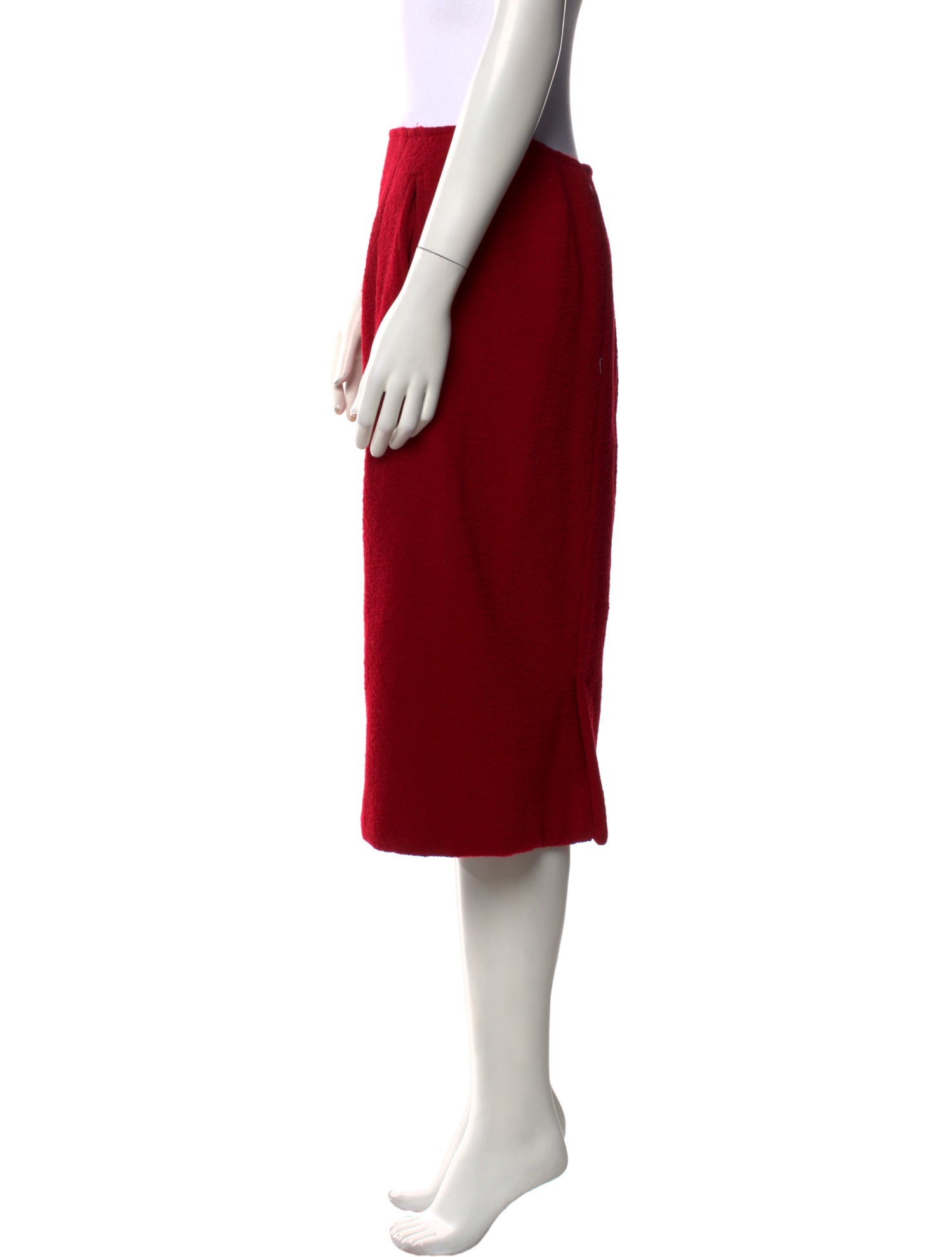 Hermès Wool Knee-Length Skirt
