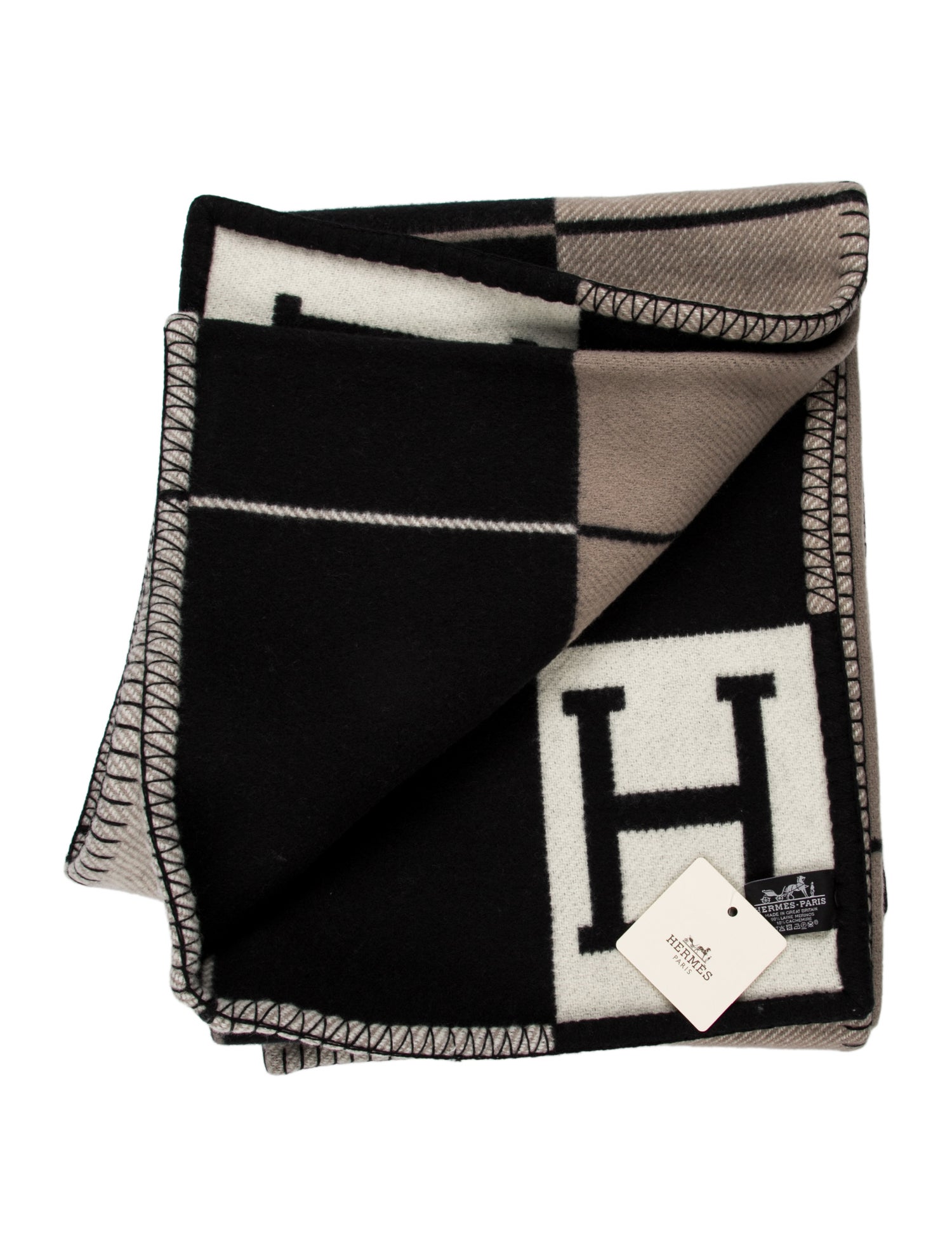 Hermès Avalon III Throw Blanket w/ Tags