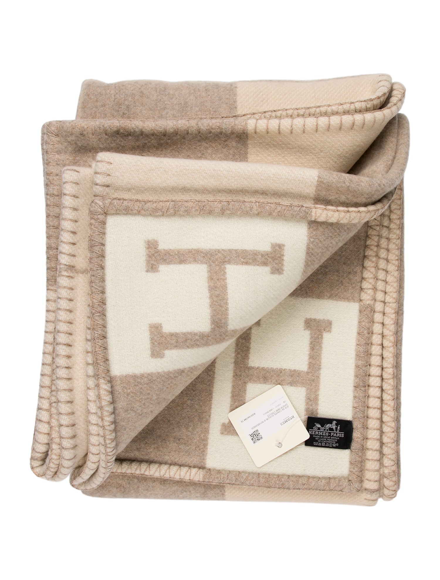 Hermès Avalon III Throw Blanket w/ Tags