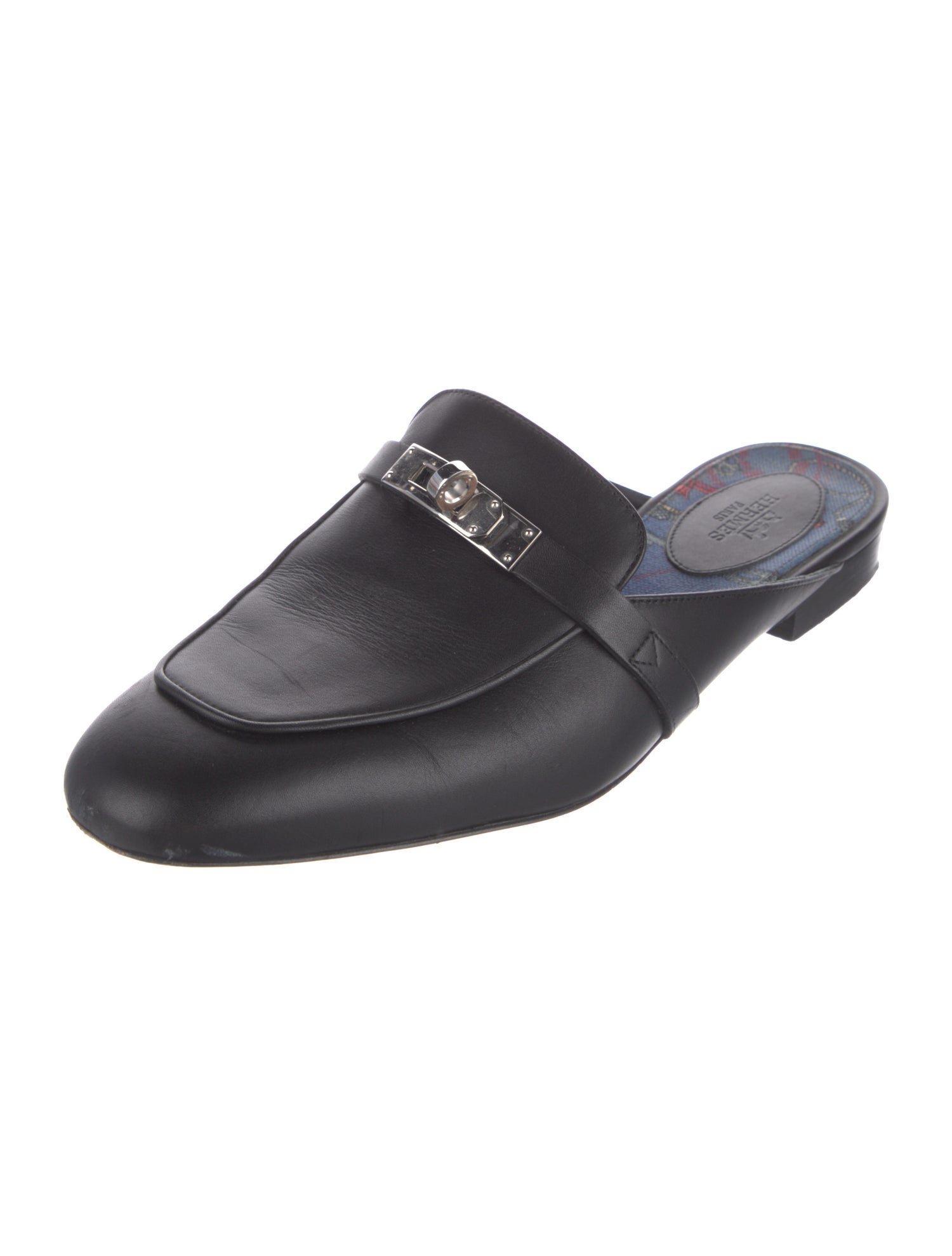 Hermès Oz Leather Mules