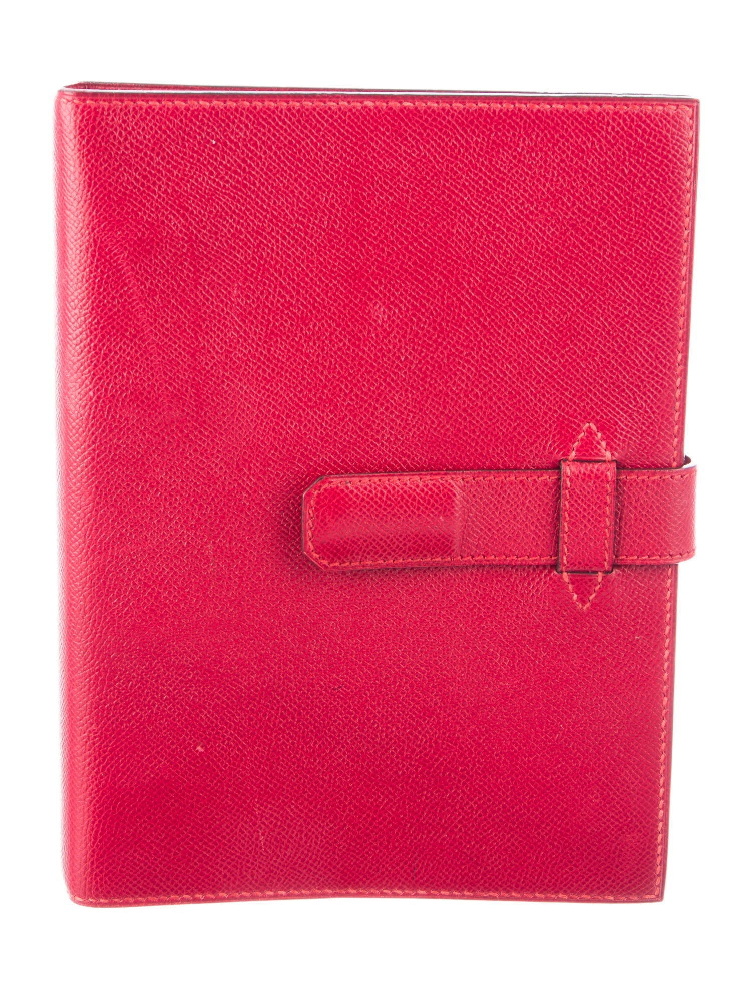 Hermès Vintage Courchevel Ring Agenda Cover