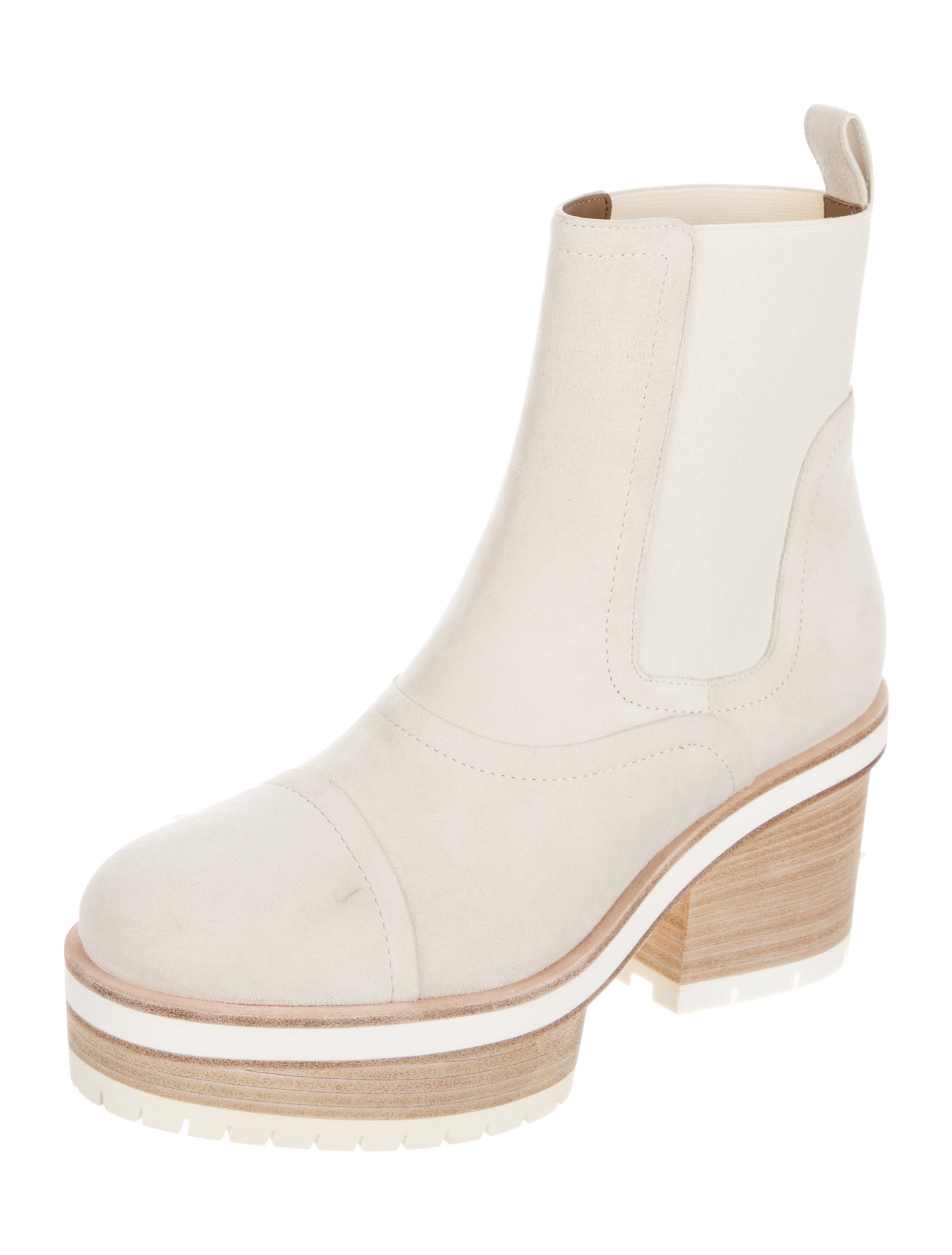 Hermès Isee 45 Suede Chelsea Boots