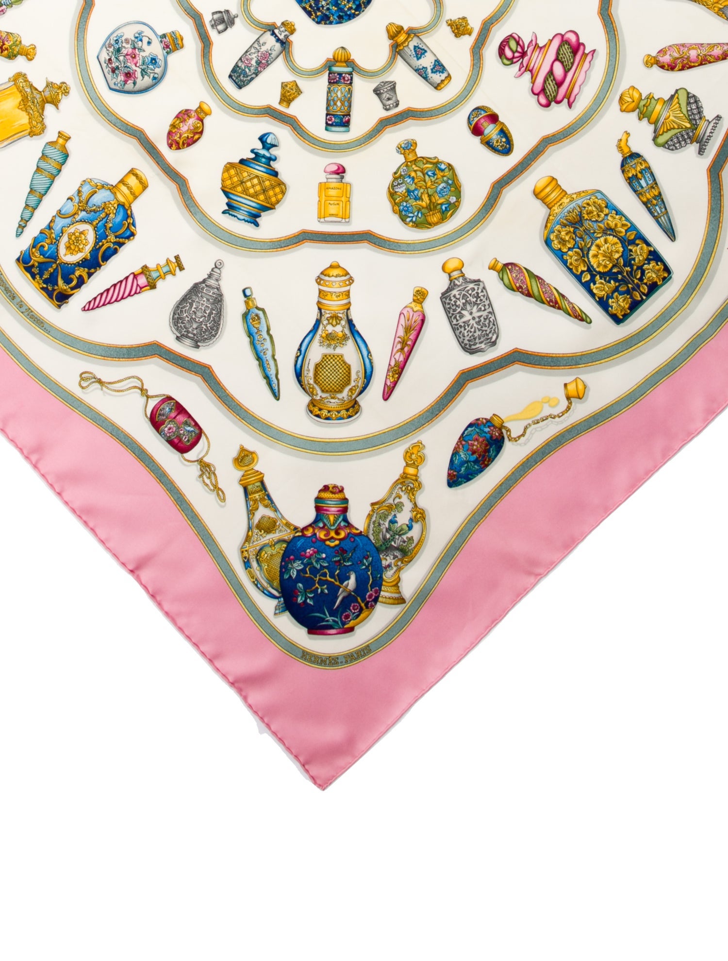 Hermès Qu'importe Le Flacon Silk Scarf