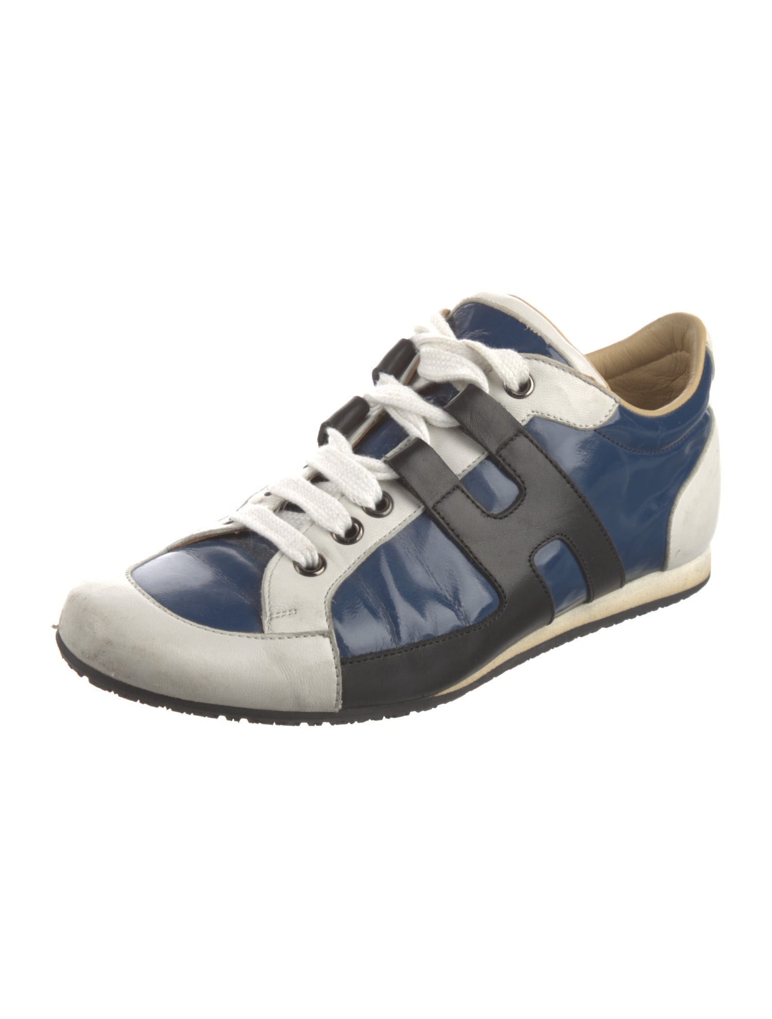 Hermès Vintage Leather Sneakers