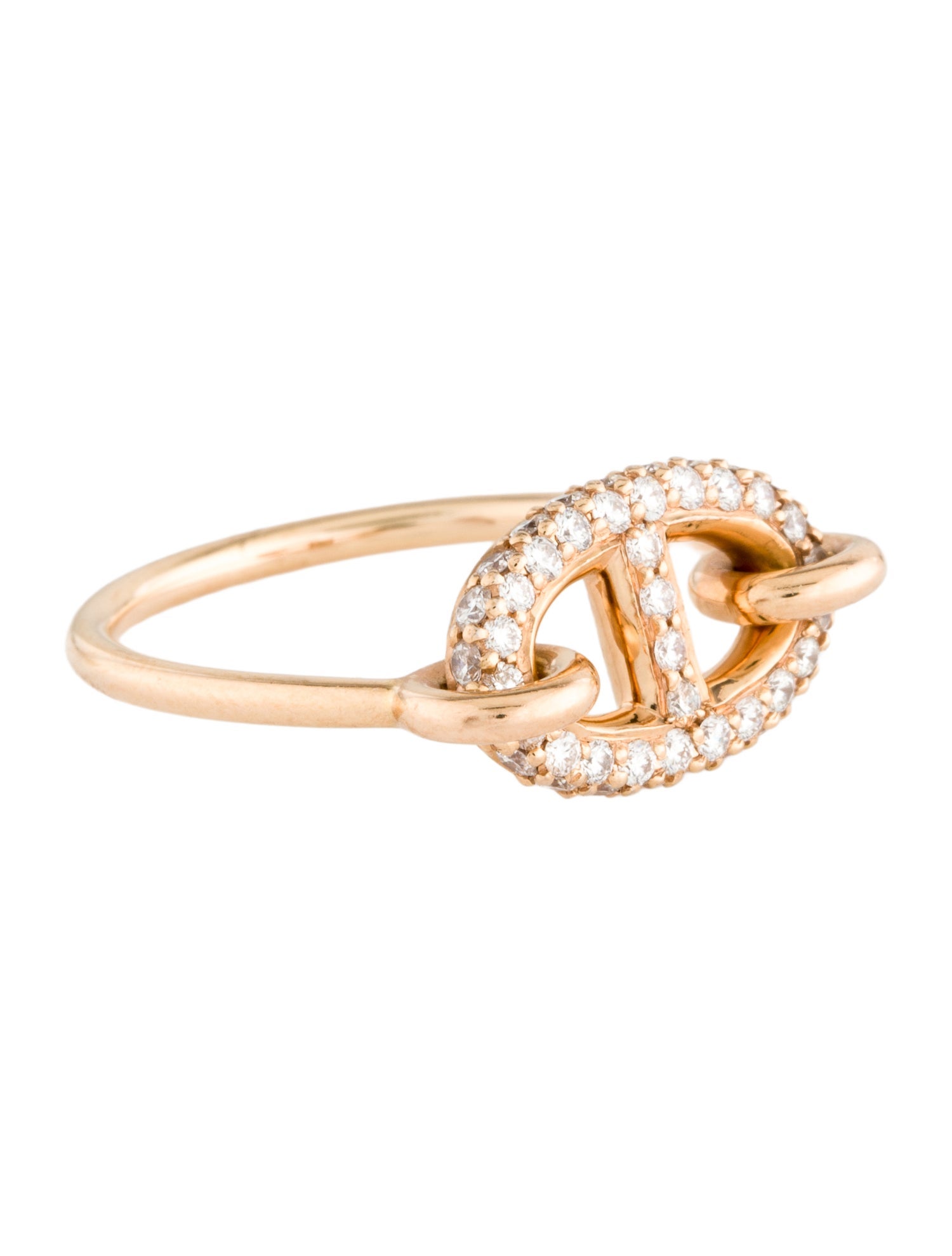 Hermès 18K Diamond Farandole Ring