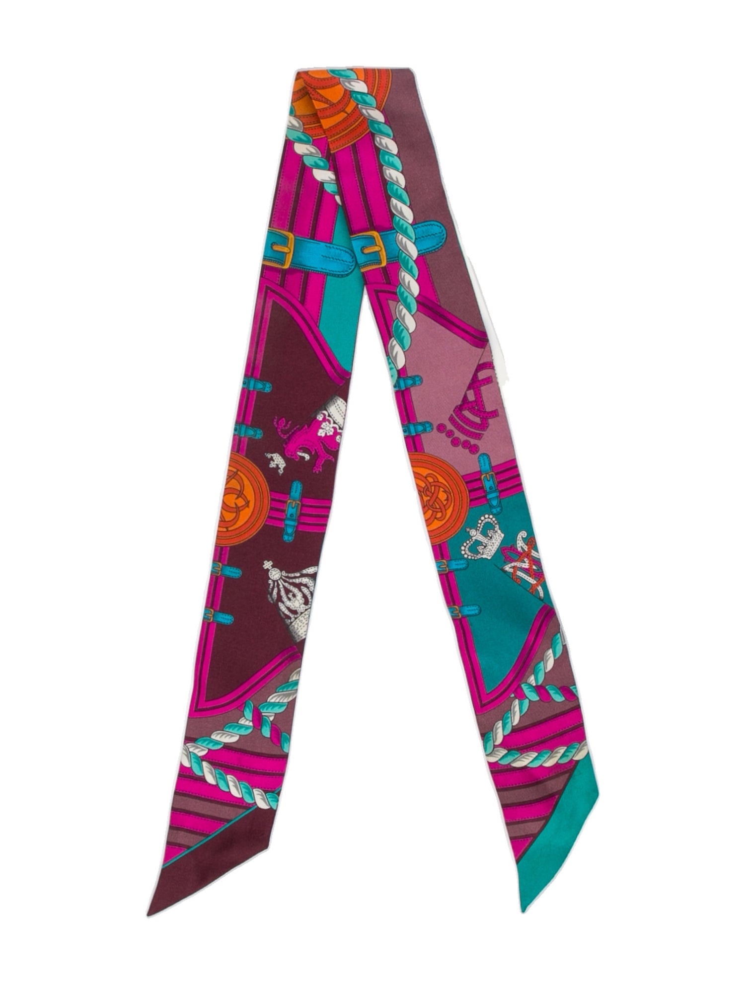 Hermès Silk Twilly Scarf