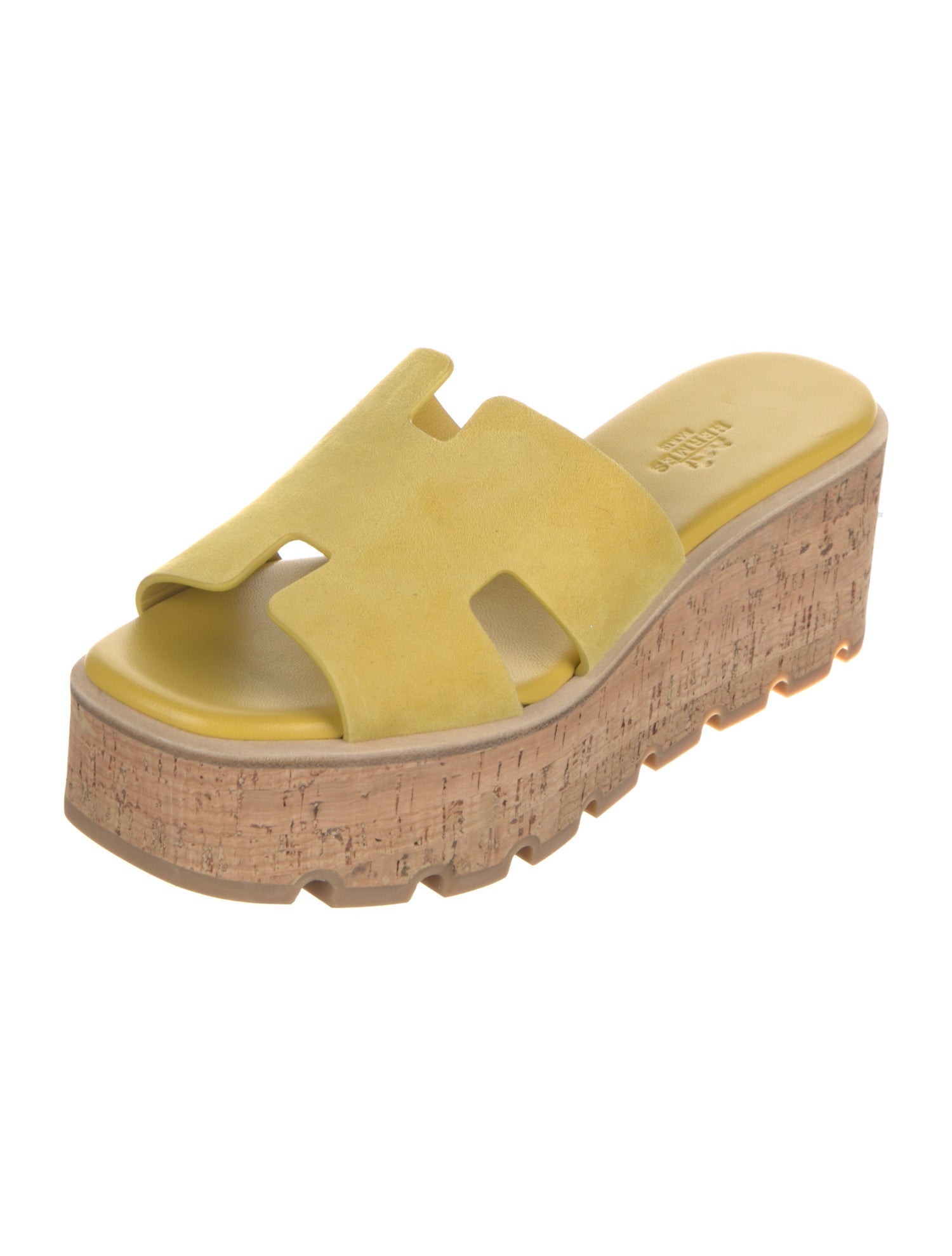 Hermès Eze 30 Suede Slides