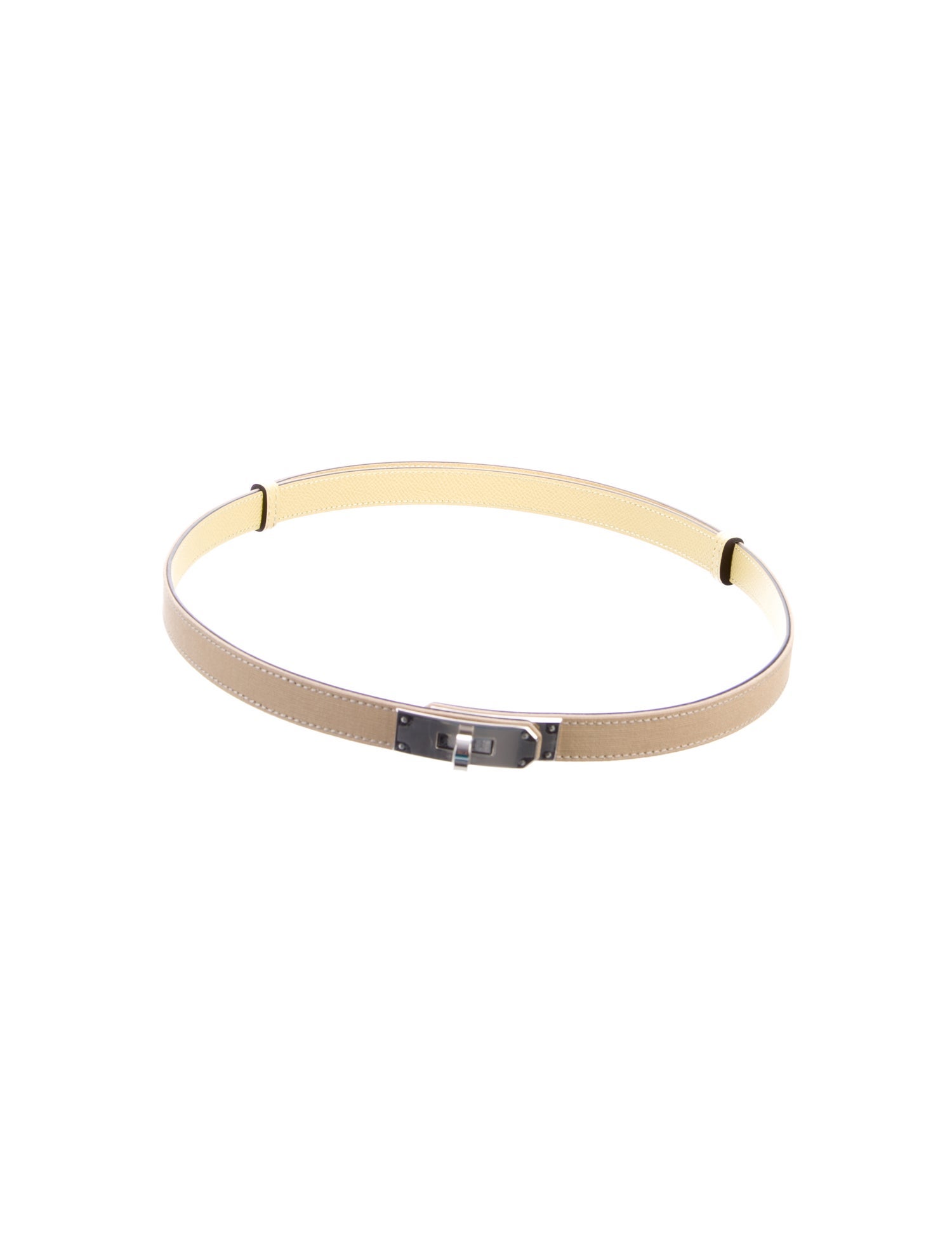 Hermès 18 mm Canvas Kelly Belt