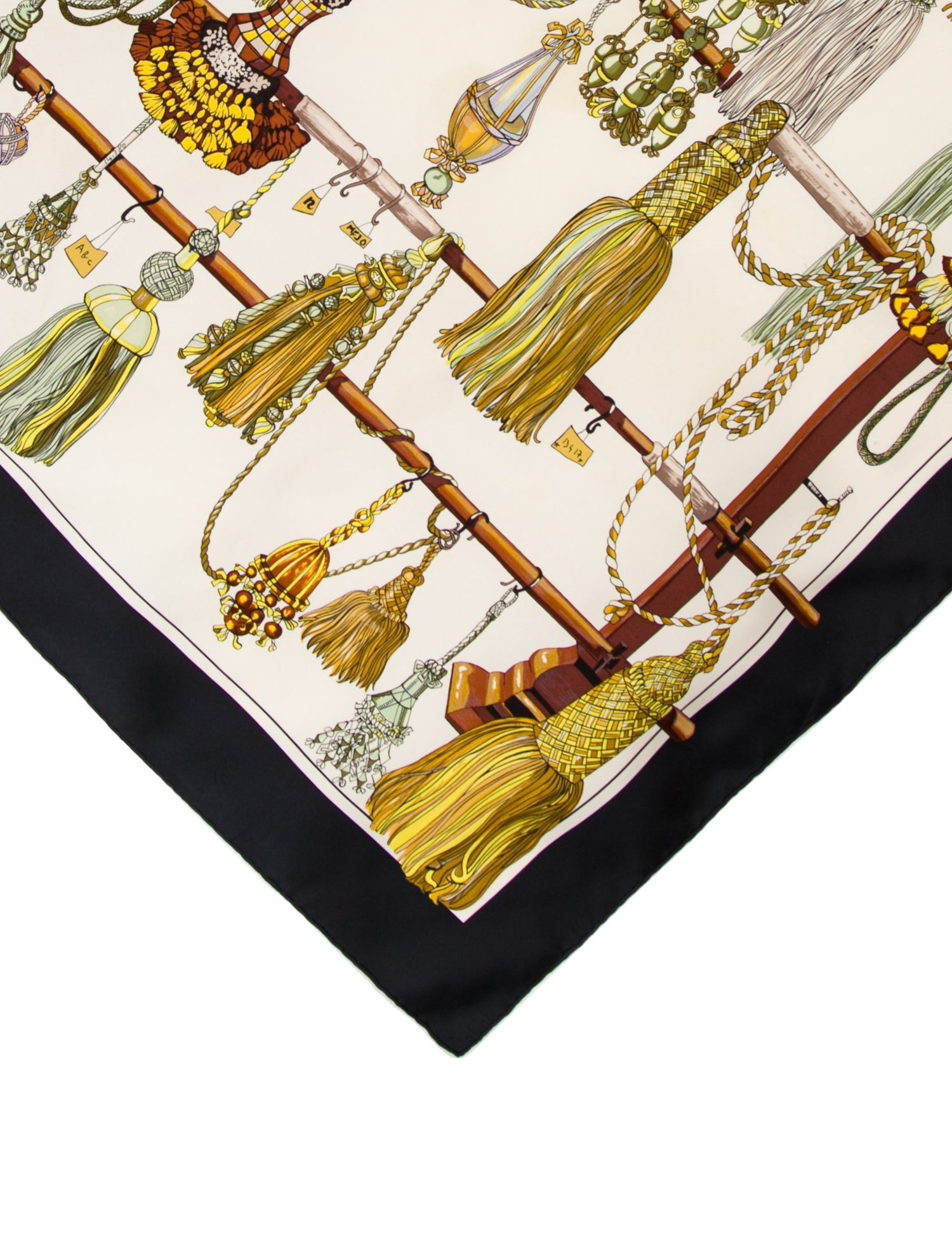 Hermès Passementerie Silk Scarf