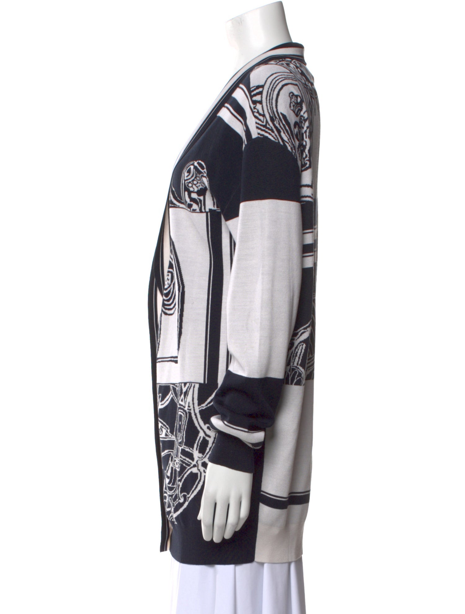 Hermès Silk Printed Sweater