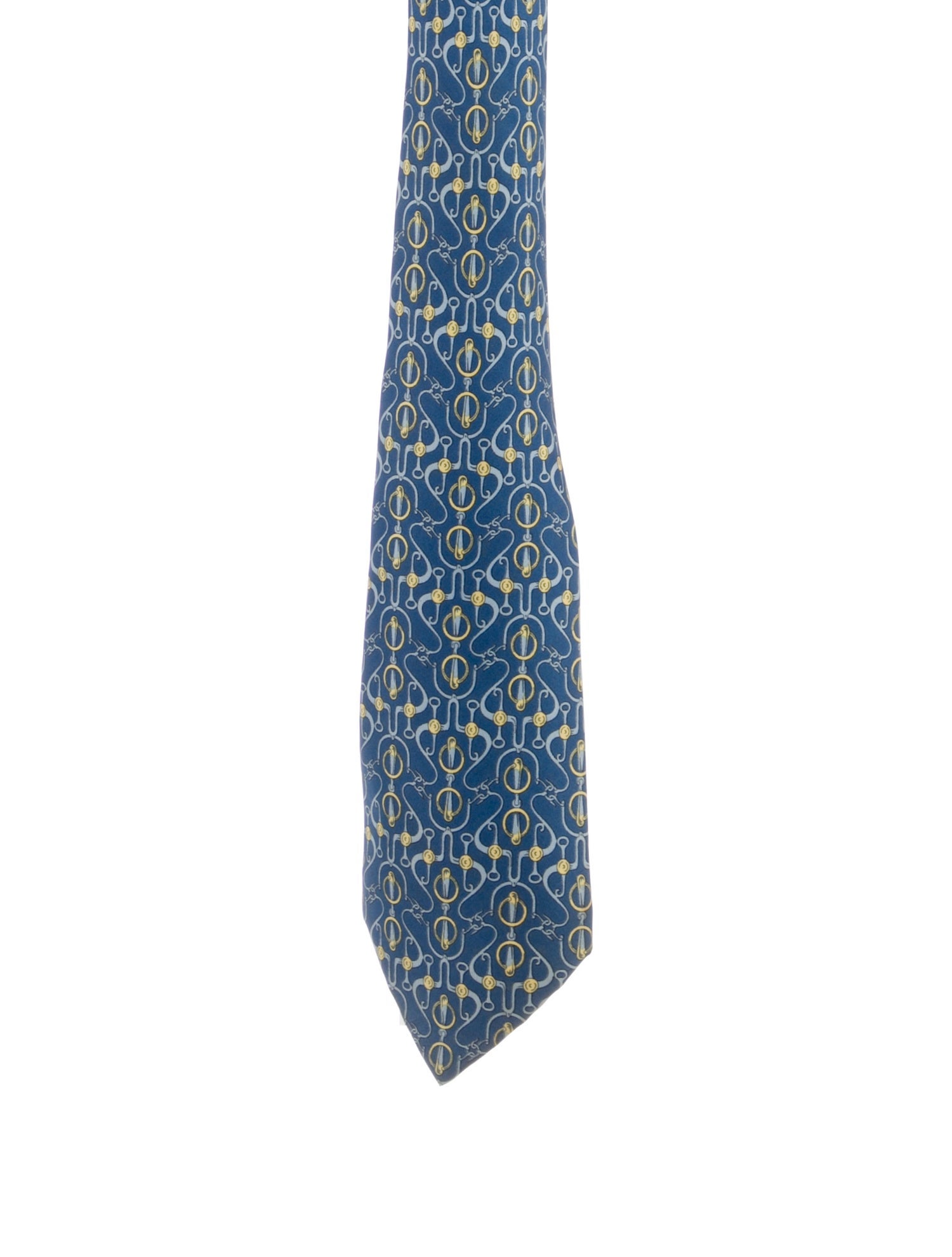 Hermès Silk Printed Tie
