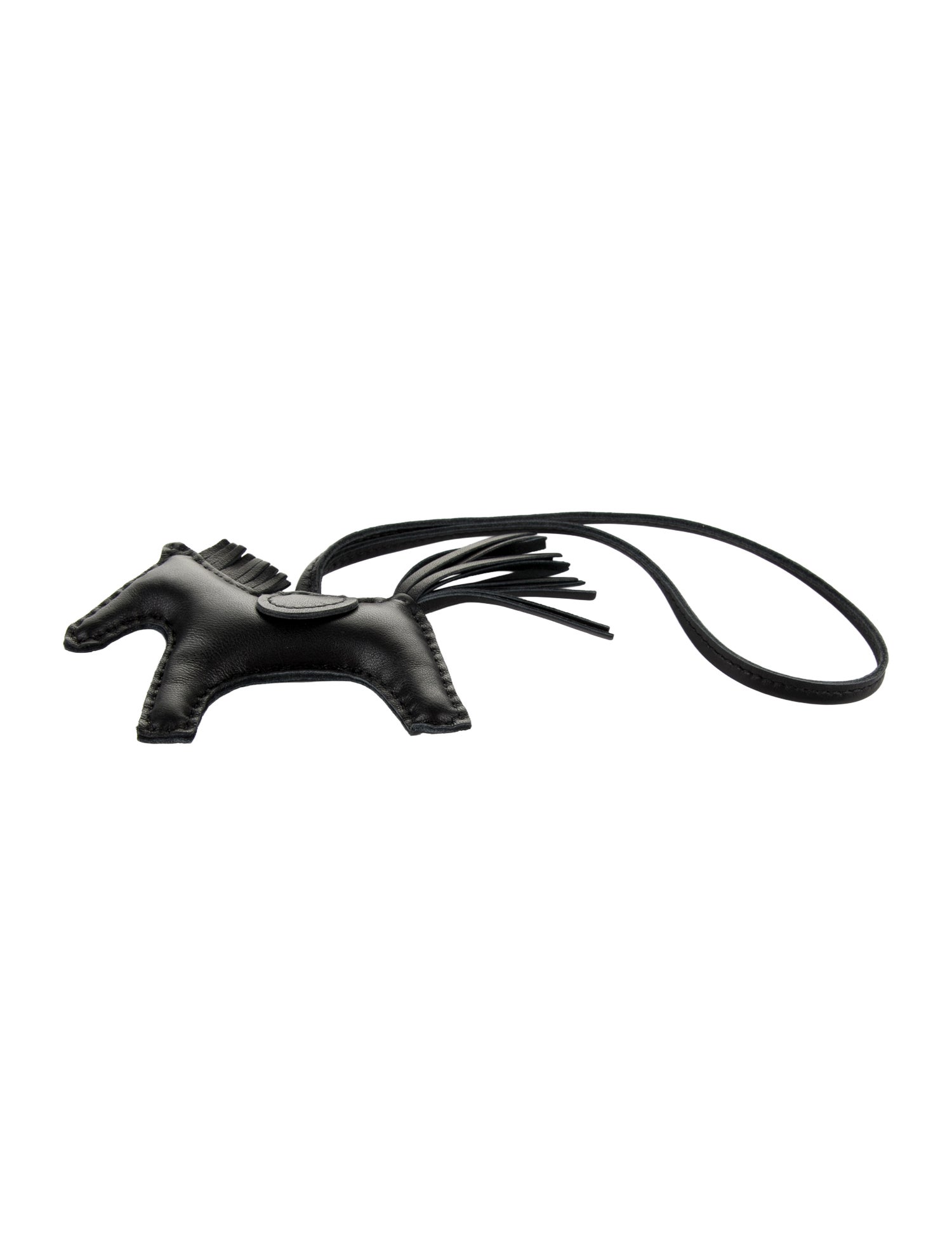 Hermès Milo So Black GriGri Rodeo Bag Charm PM