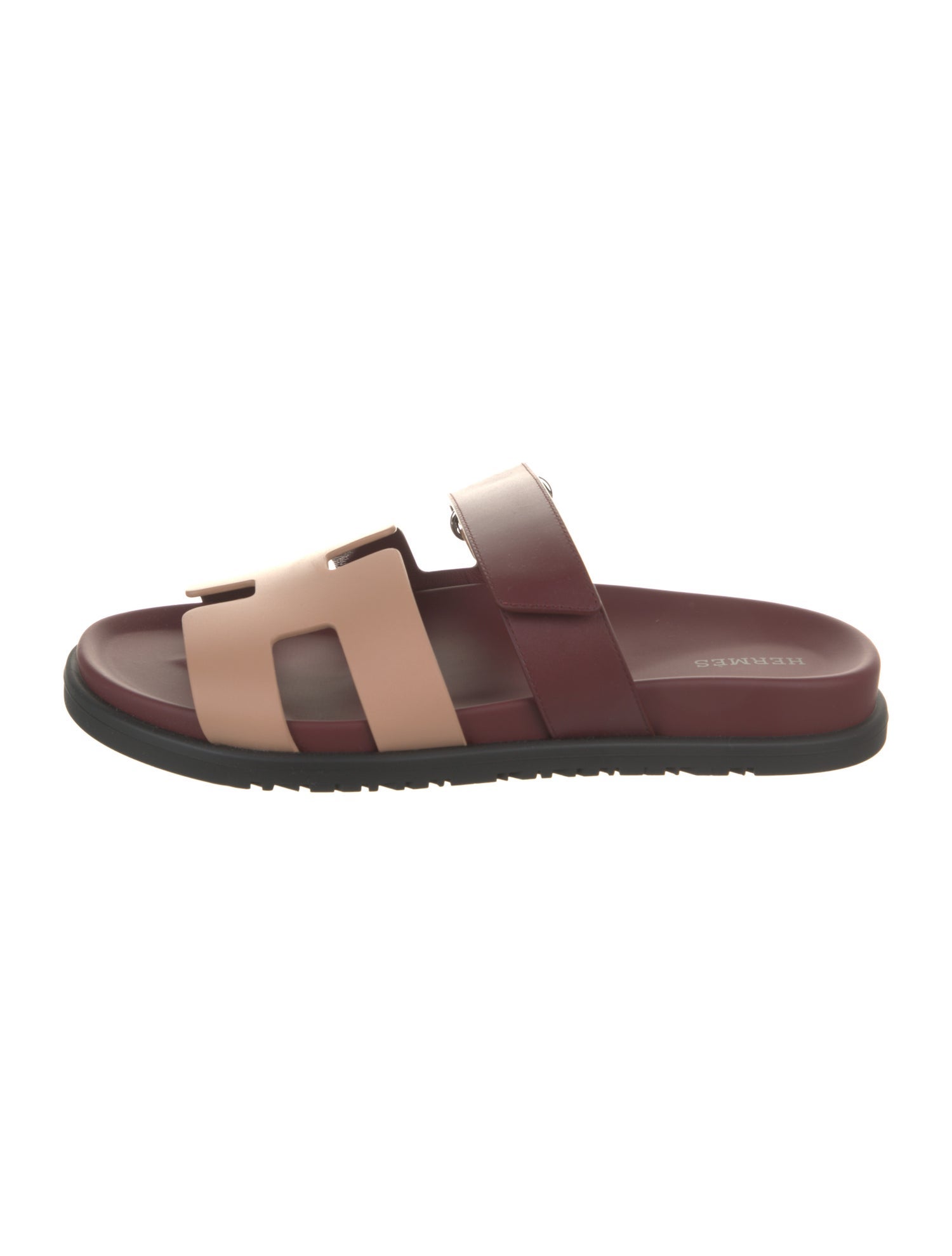 Hermès Chypre Calfskin Slides