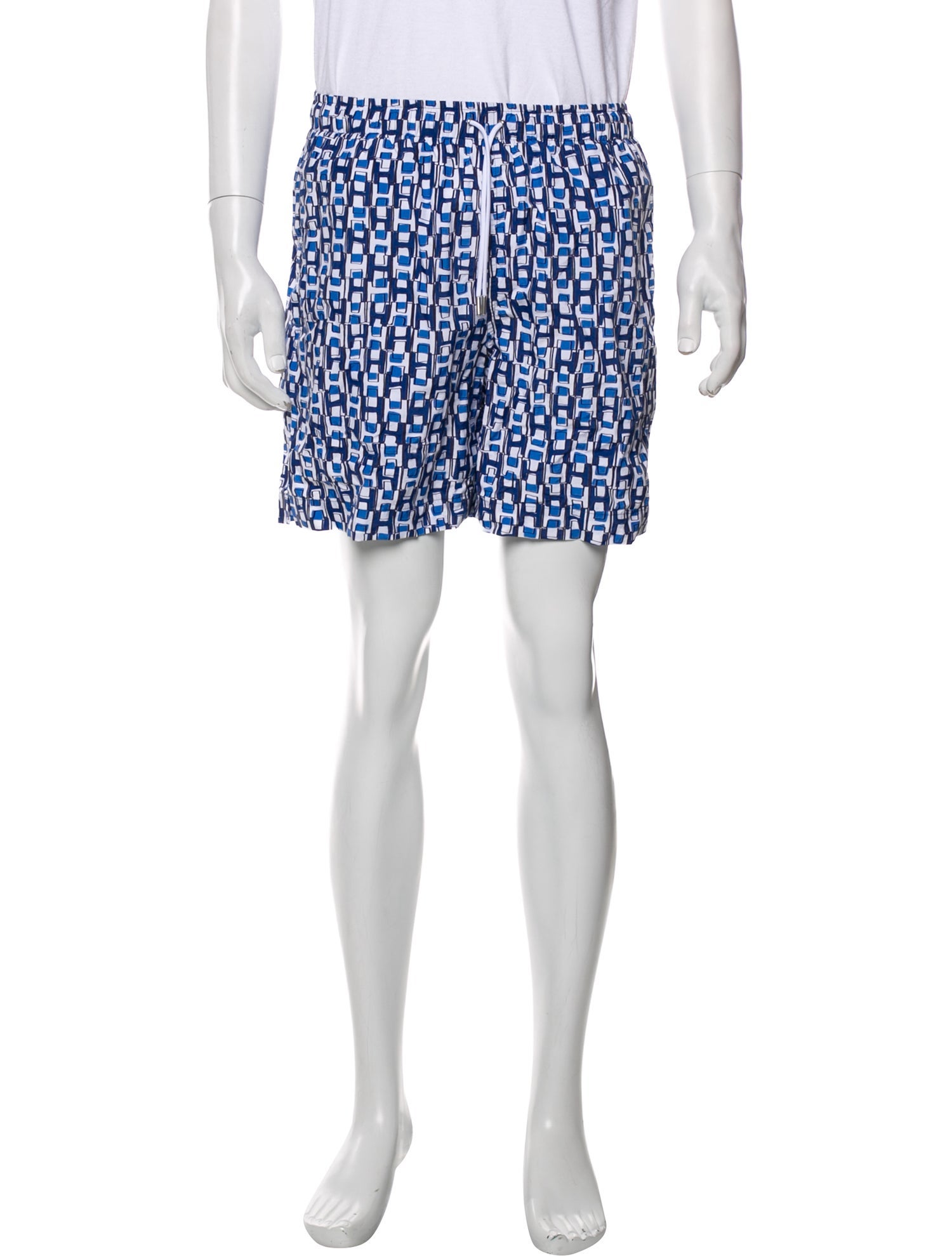 Hermès Printed Swim Trunks w/ Tags