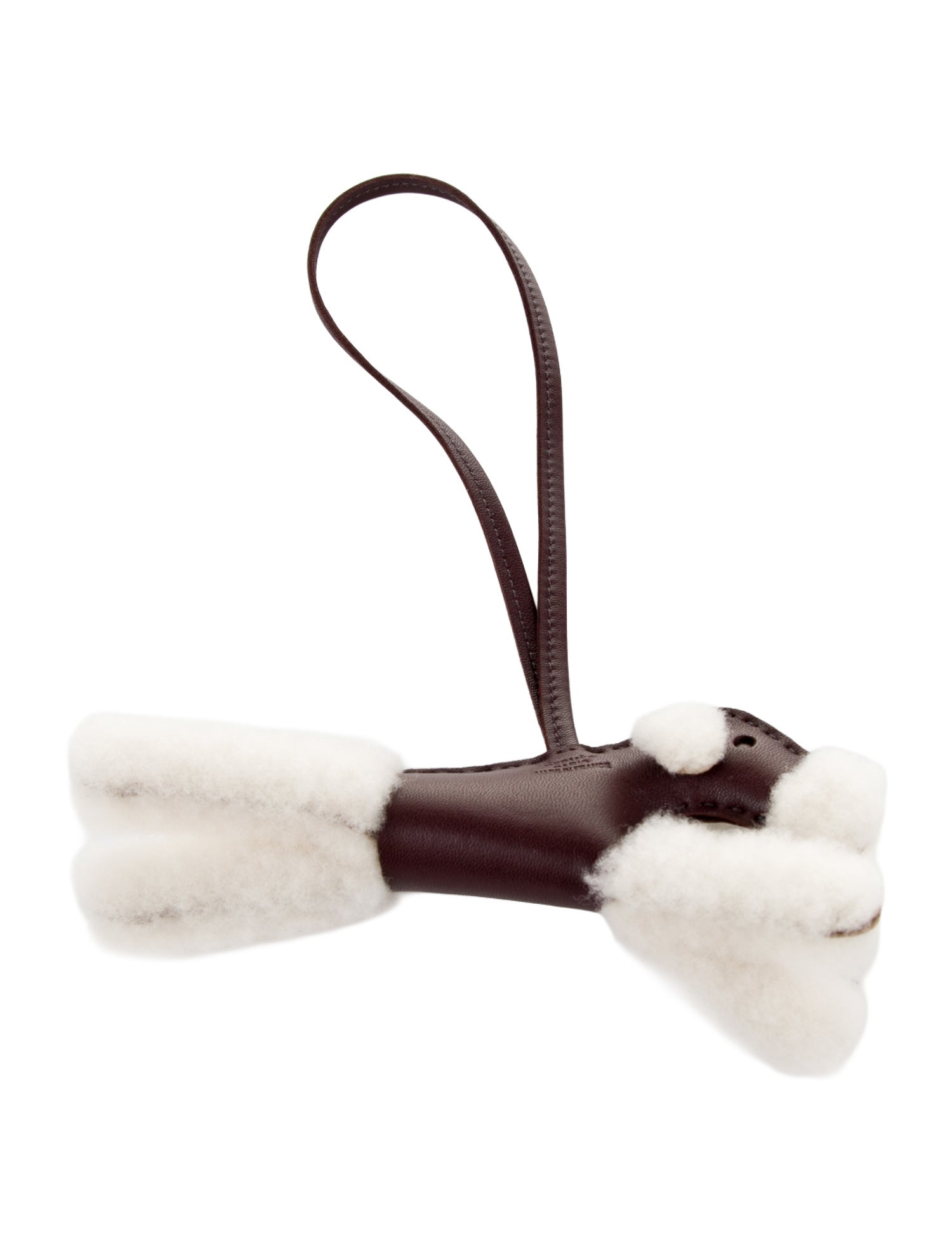 Hermès Milo & Shearling Budy Bag Charm