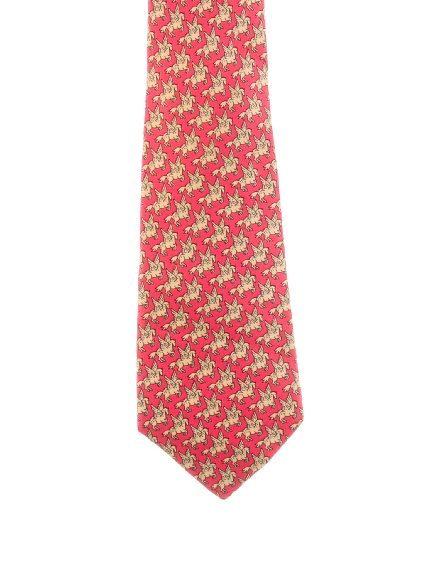 Hermès Silk Pattern Tie