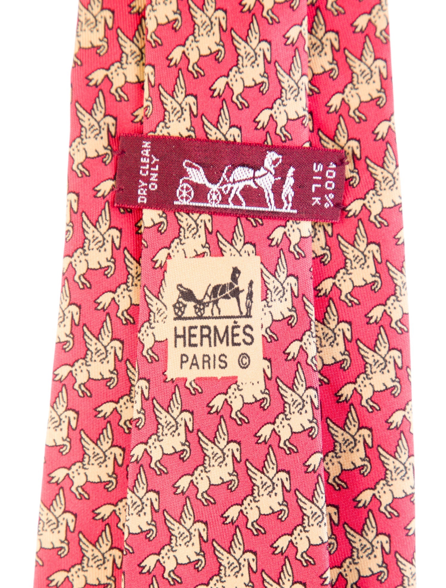 Hermès Silk Pattern Tie