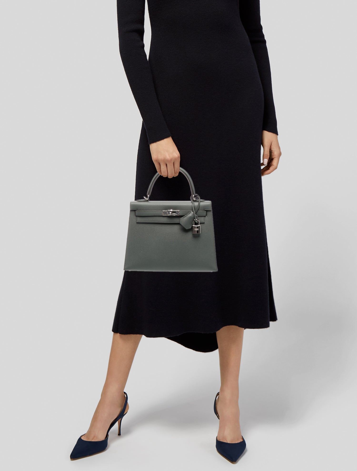 Hermès Epsom Kelly II Sellier 25