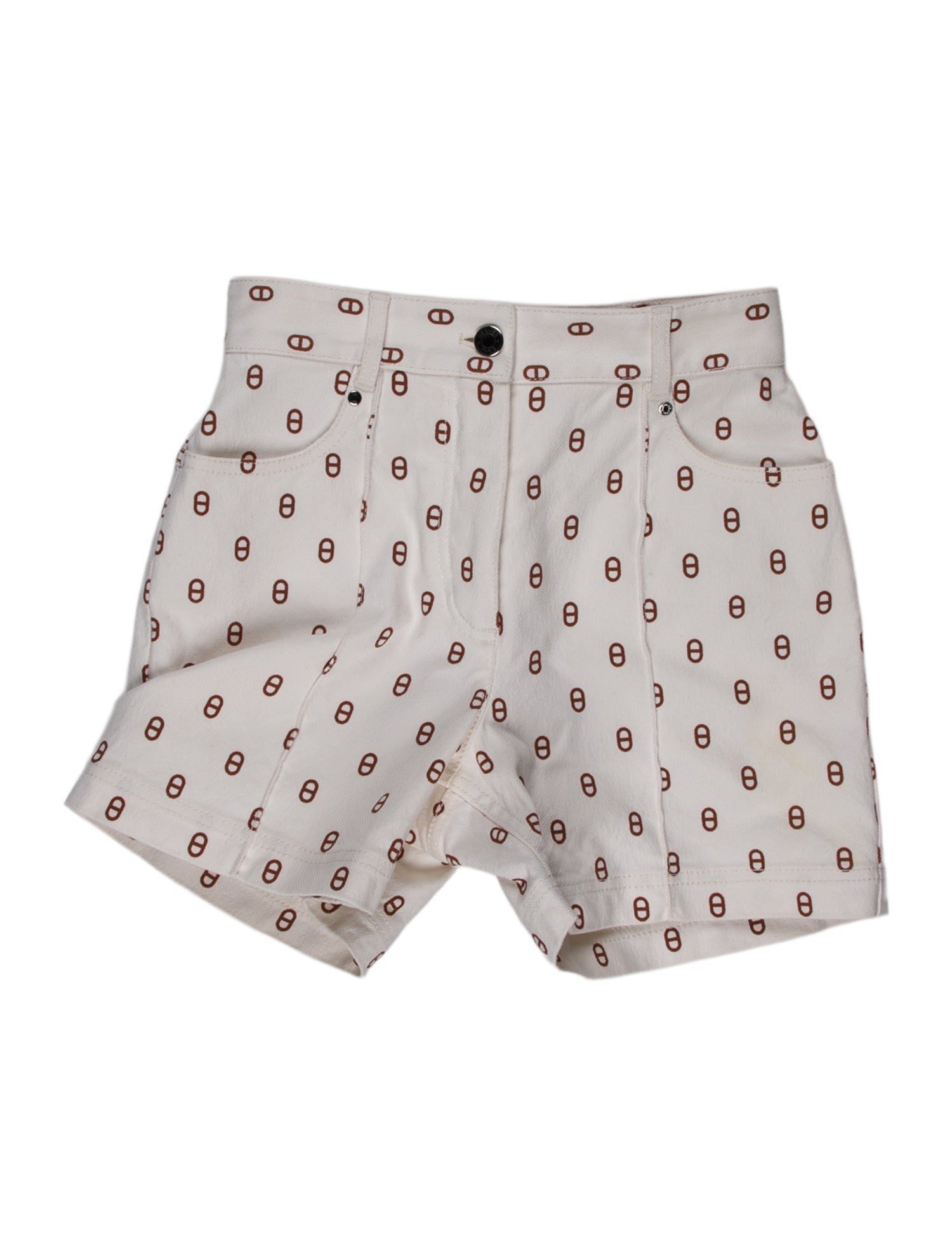 Hermès Printed Mini Shorts