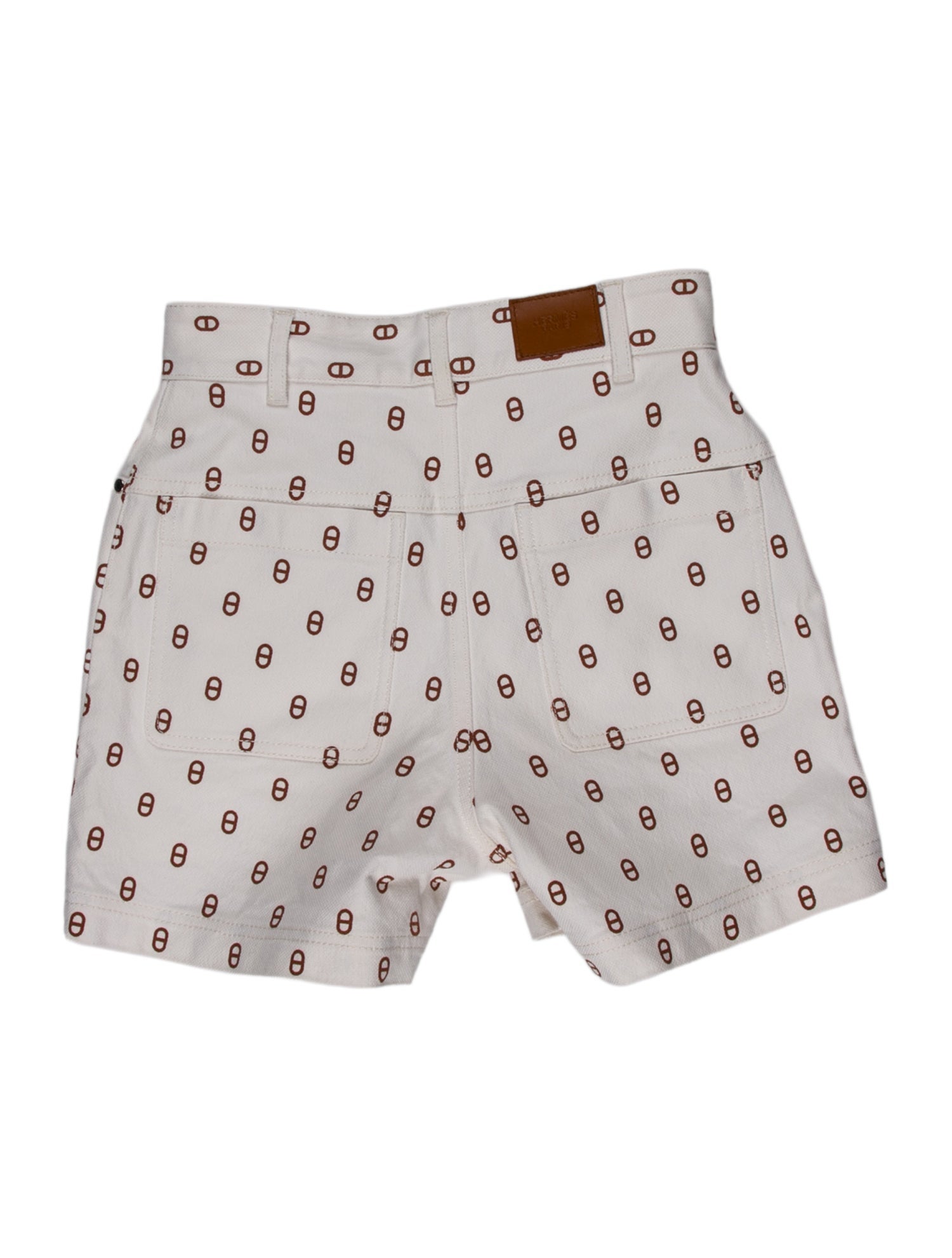 Hermès Printed Mini Shorts
