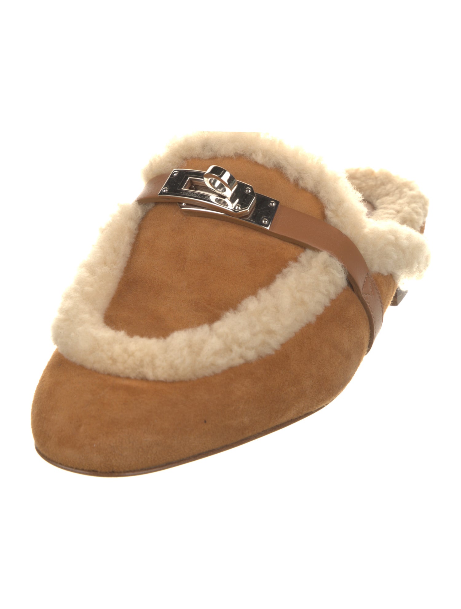 Hermès Oz Shearling Mules