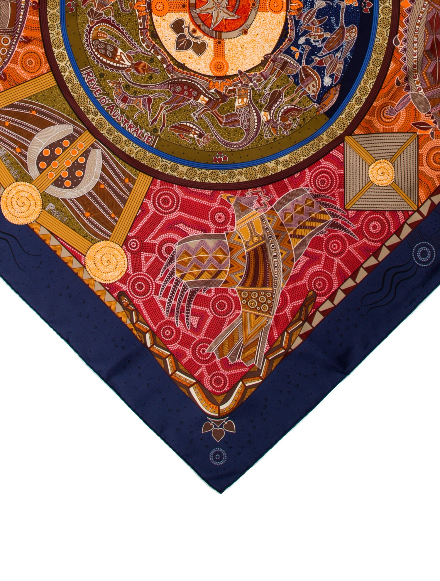 Hermès Reve D’Australie Silk Scarf