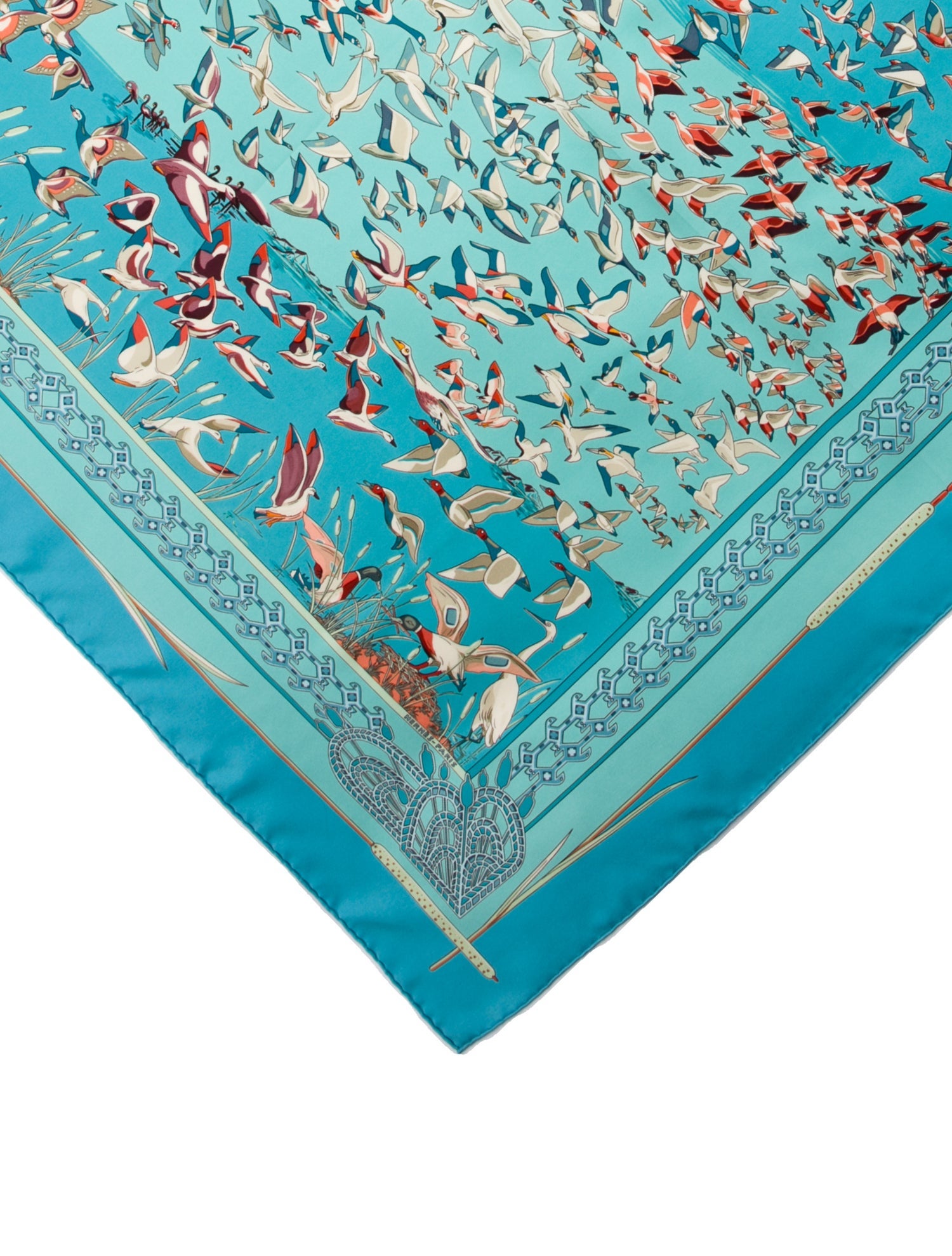 Hermès Libres Comme L'air Silk Scarf