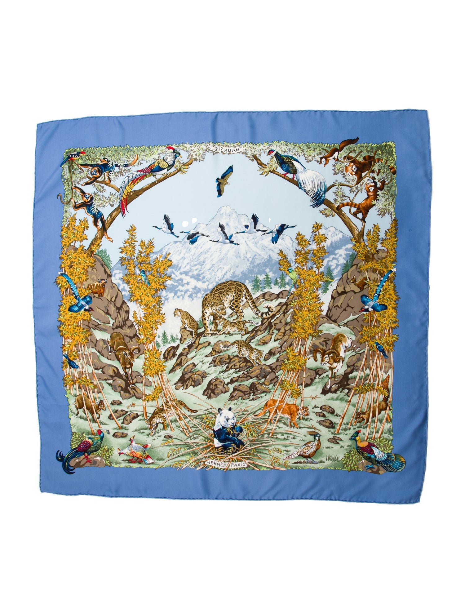 Hermès Sichlian Silk Scarf