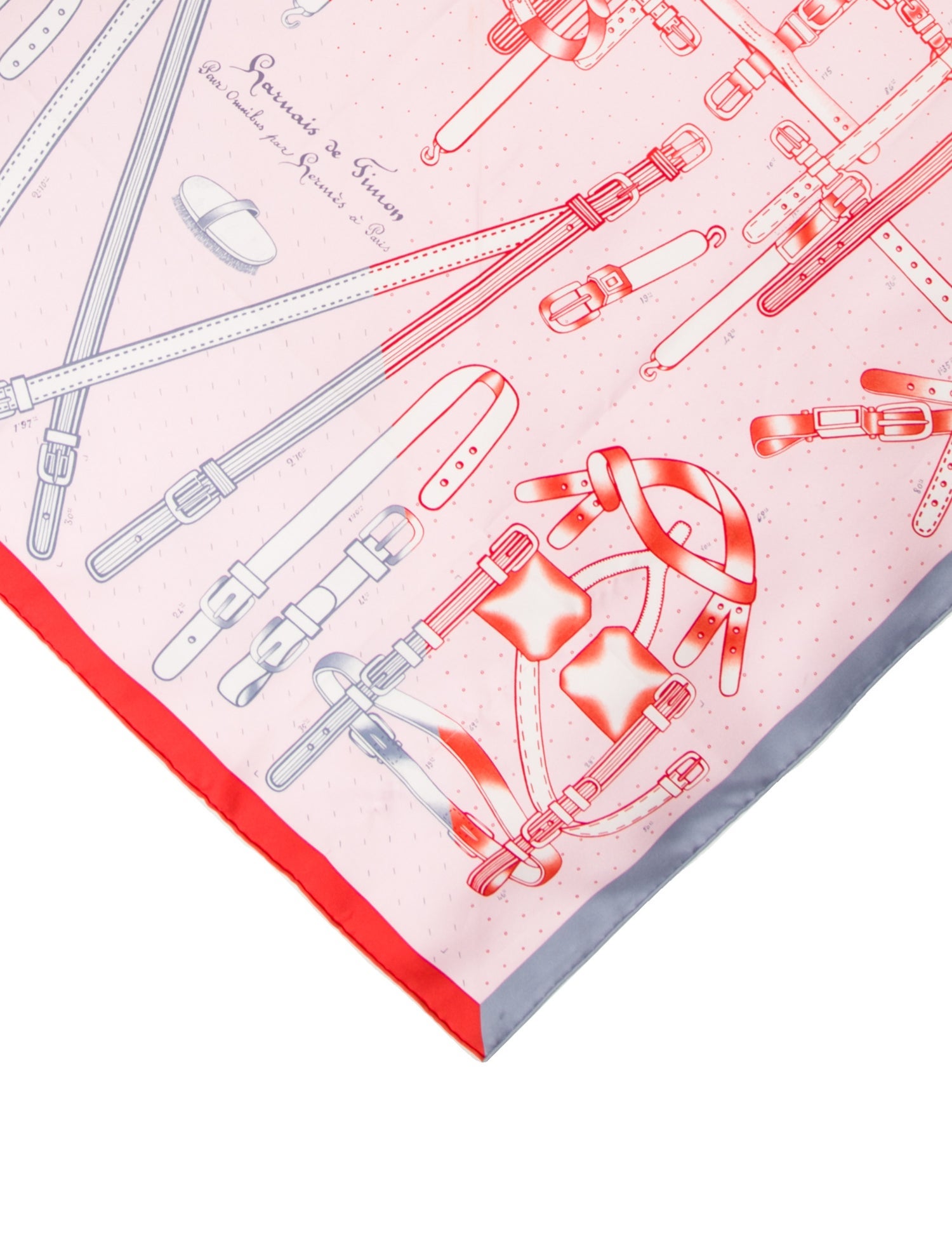 Hermès Harnais de Timon Silk Scarf