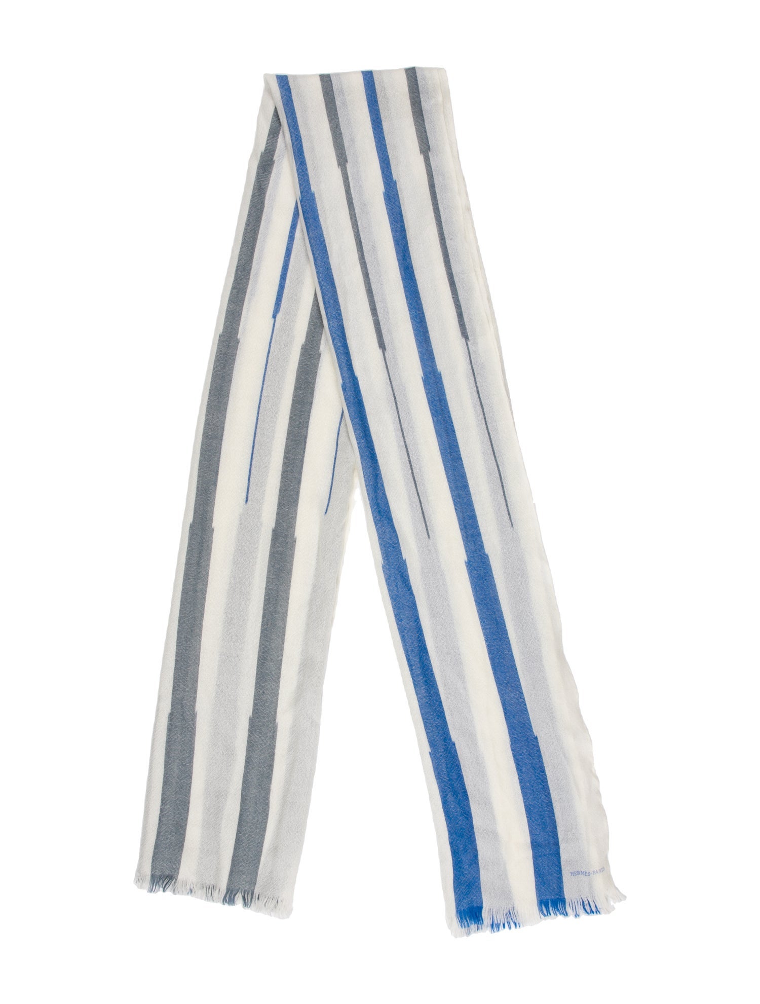 Hermès Bamboo Stripes Cashmere Scarf