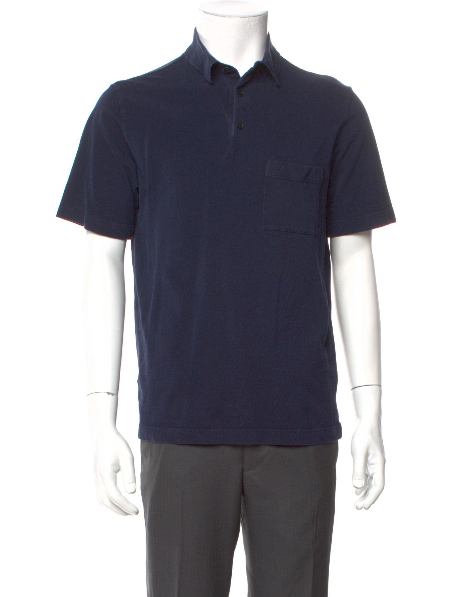 Hermès Crew Neck Short Sleeve Polo Shirt