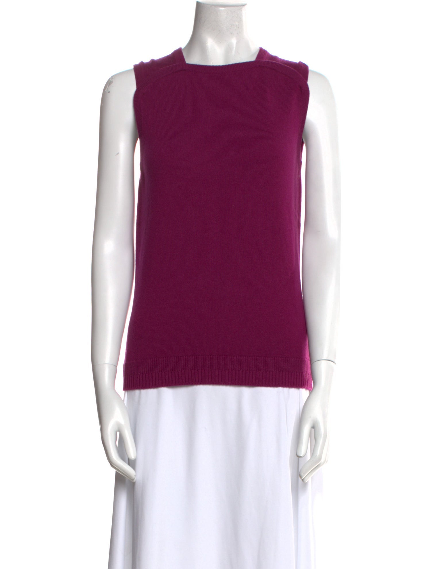 Hermès Cashmere Crew Neck Top