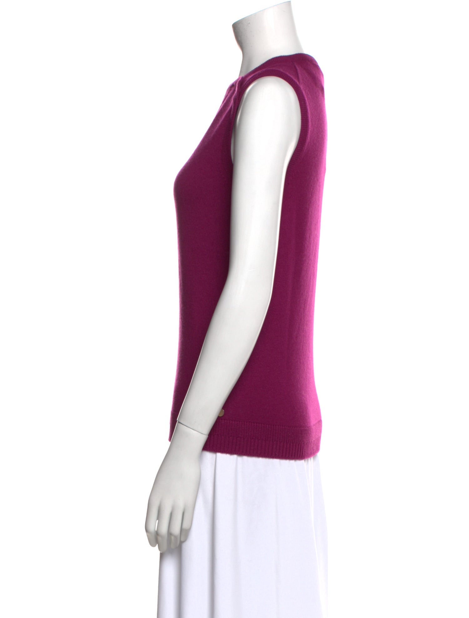 Hermès Cashmere Crew Neck Top