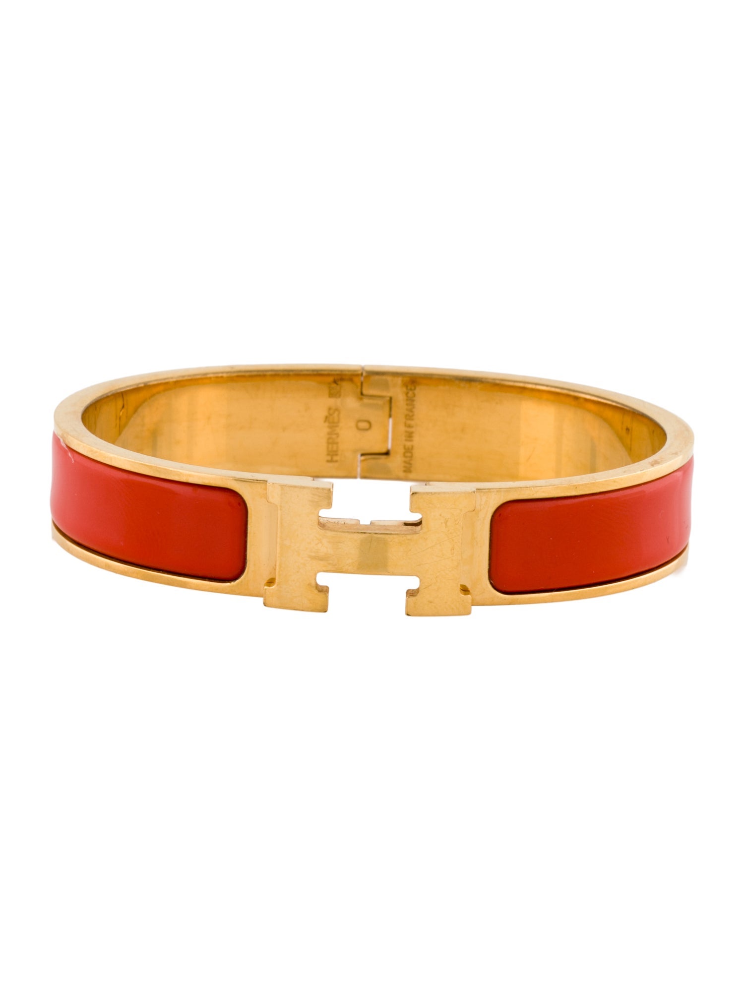 Hermès Clic H Bangle Bracelet