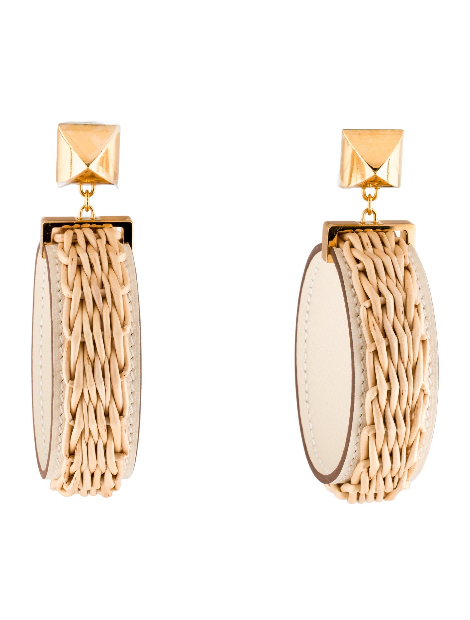Hermès Medor Picnic Large Model Drop Earrings