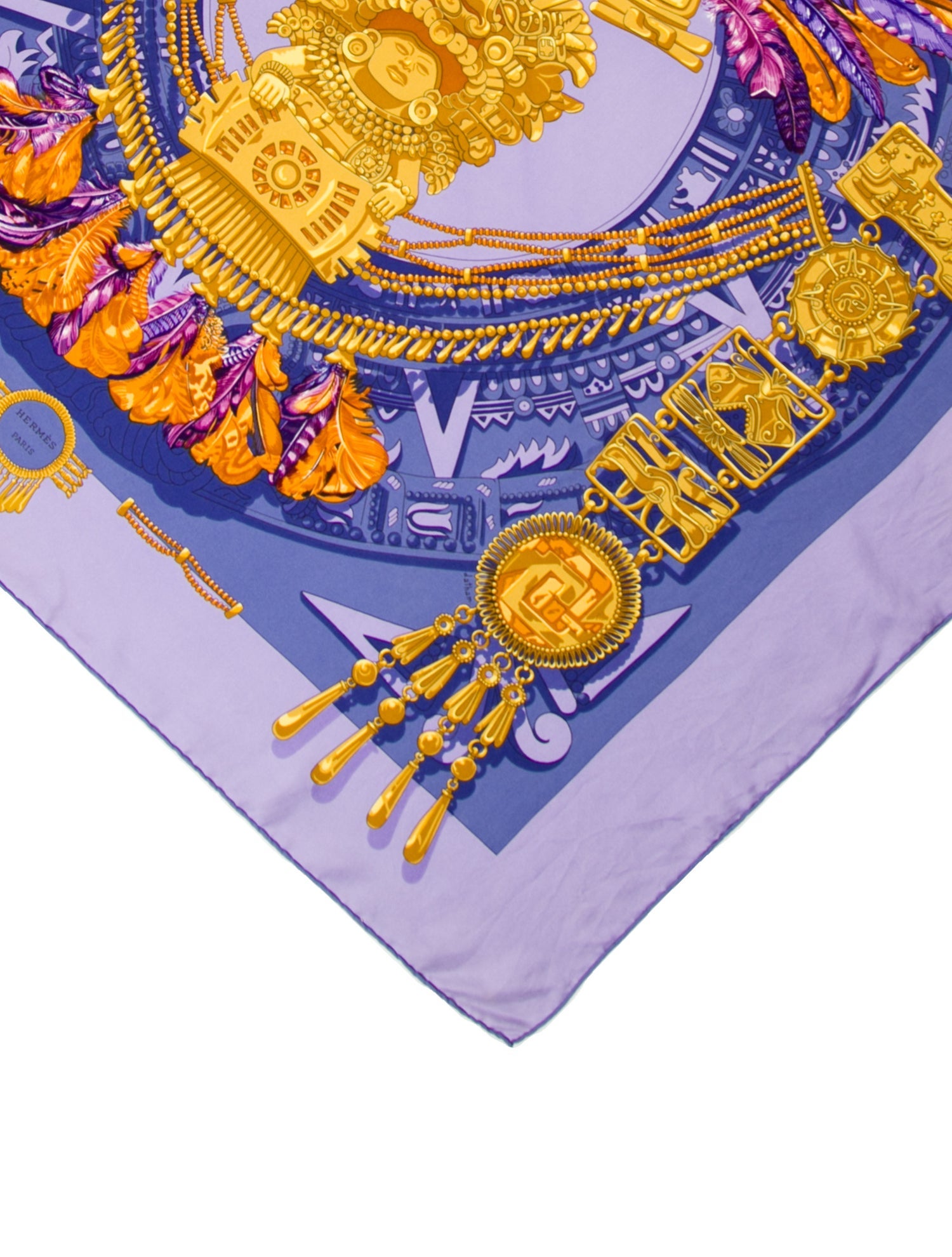 Hermès Mexique Silk Scarf